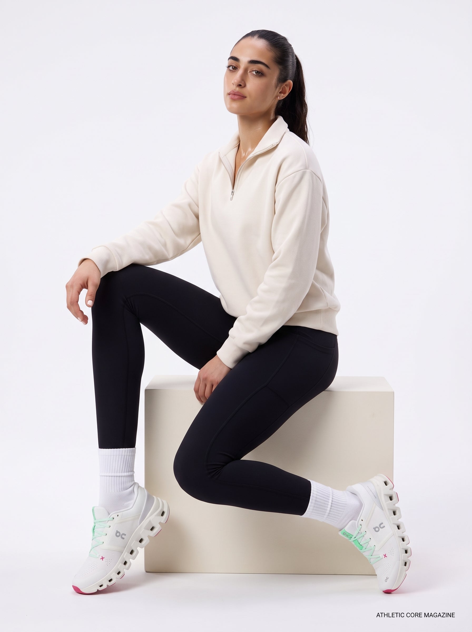 Ivory Crew Neck
