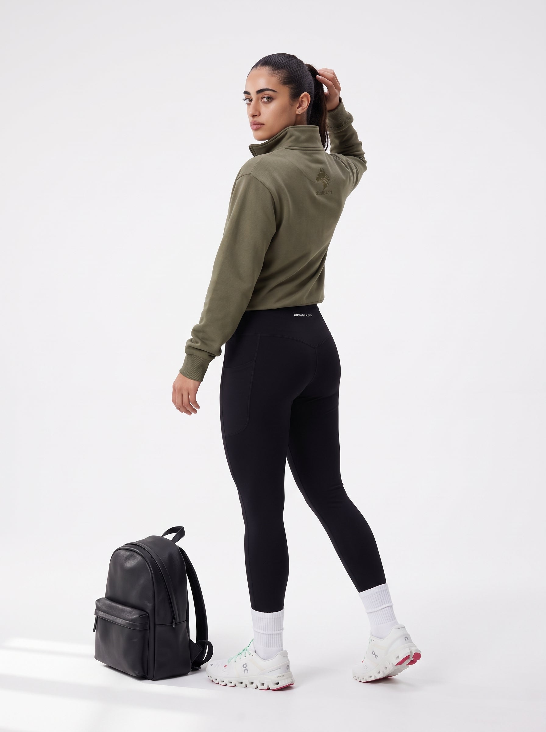 Olive Crew Neck