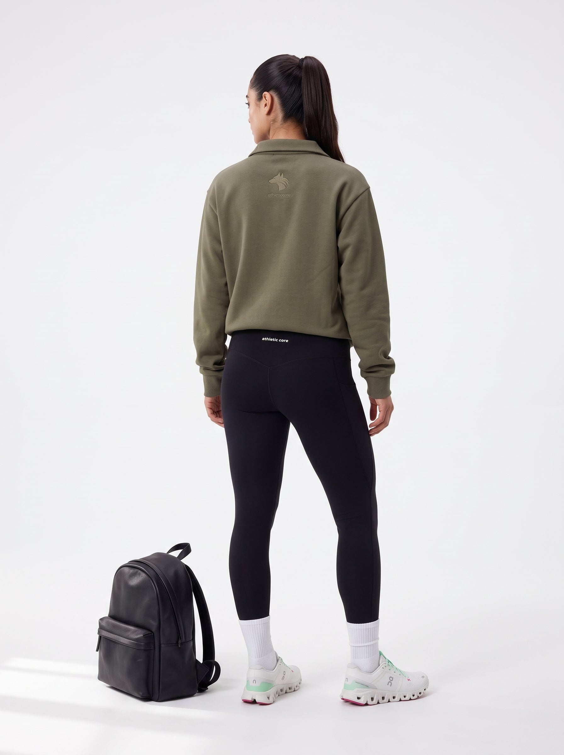 Olive Crew Neck