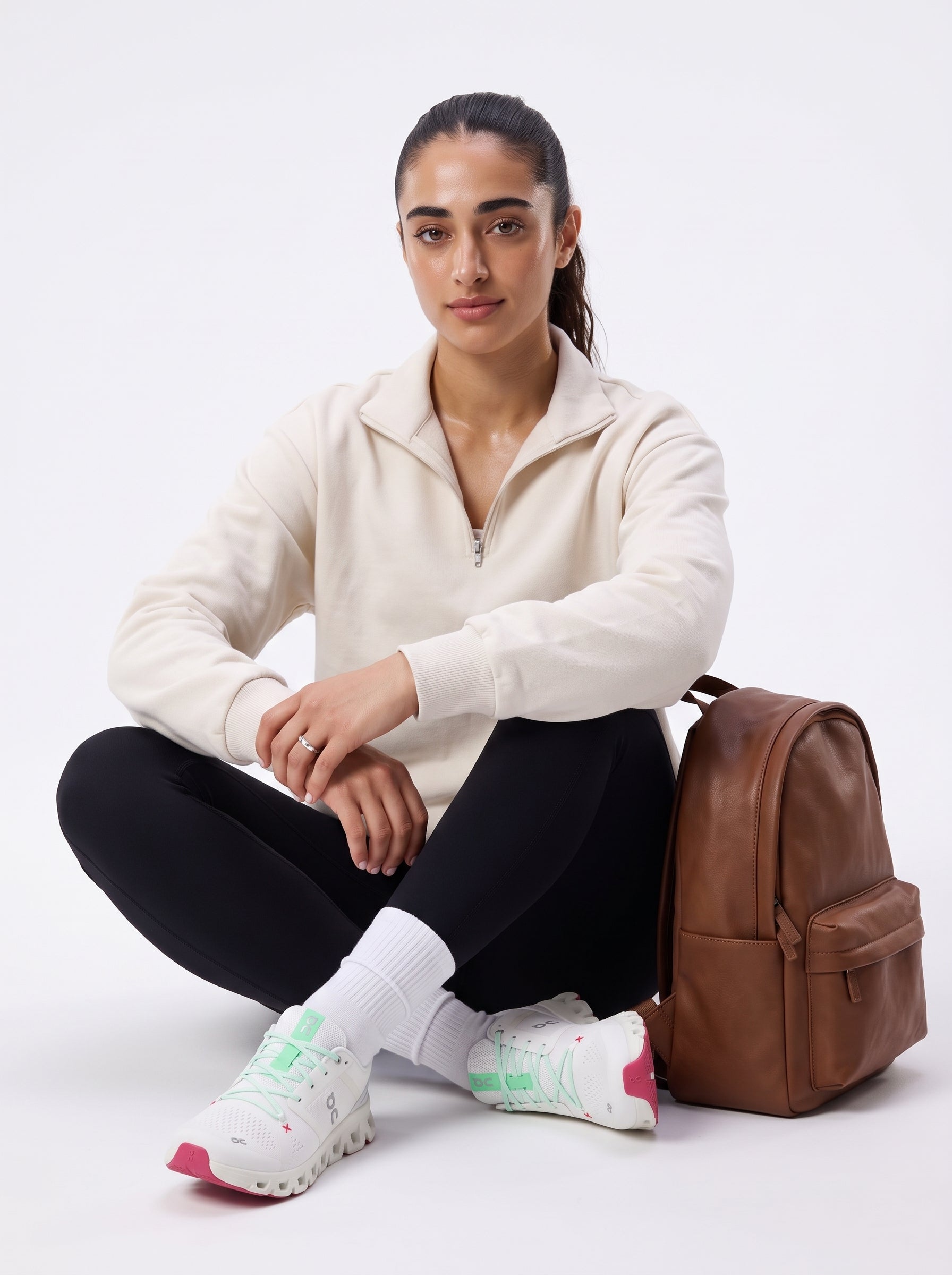 Ivory Crew Neck