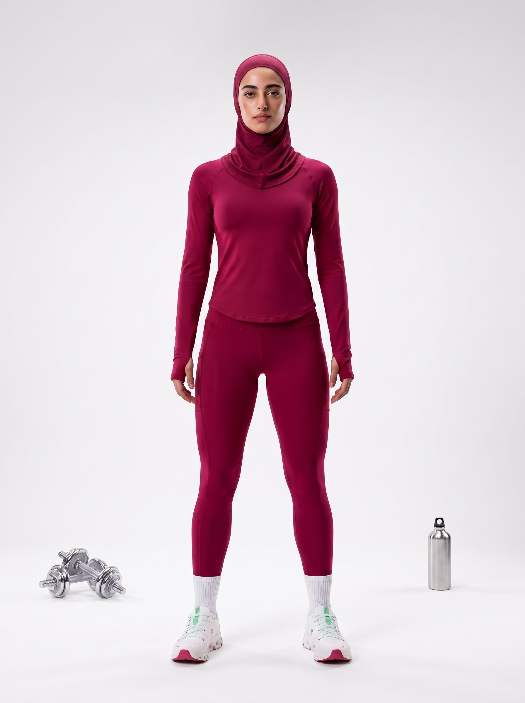Full Sleeves Top ( Crimson )
