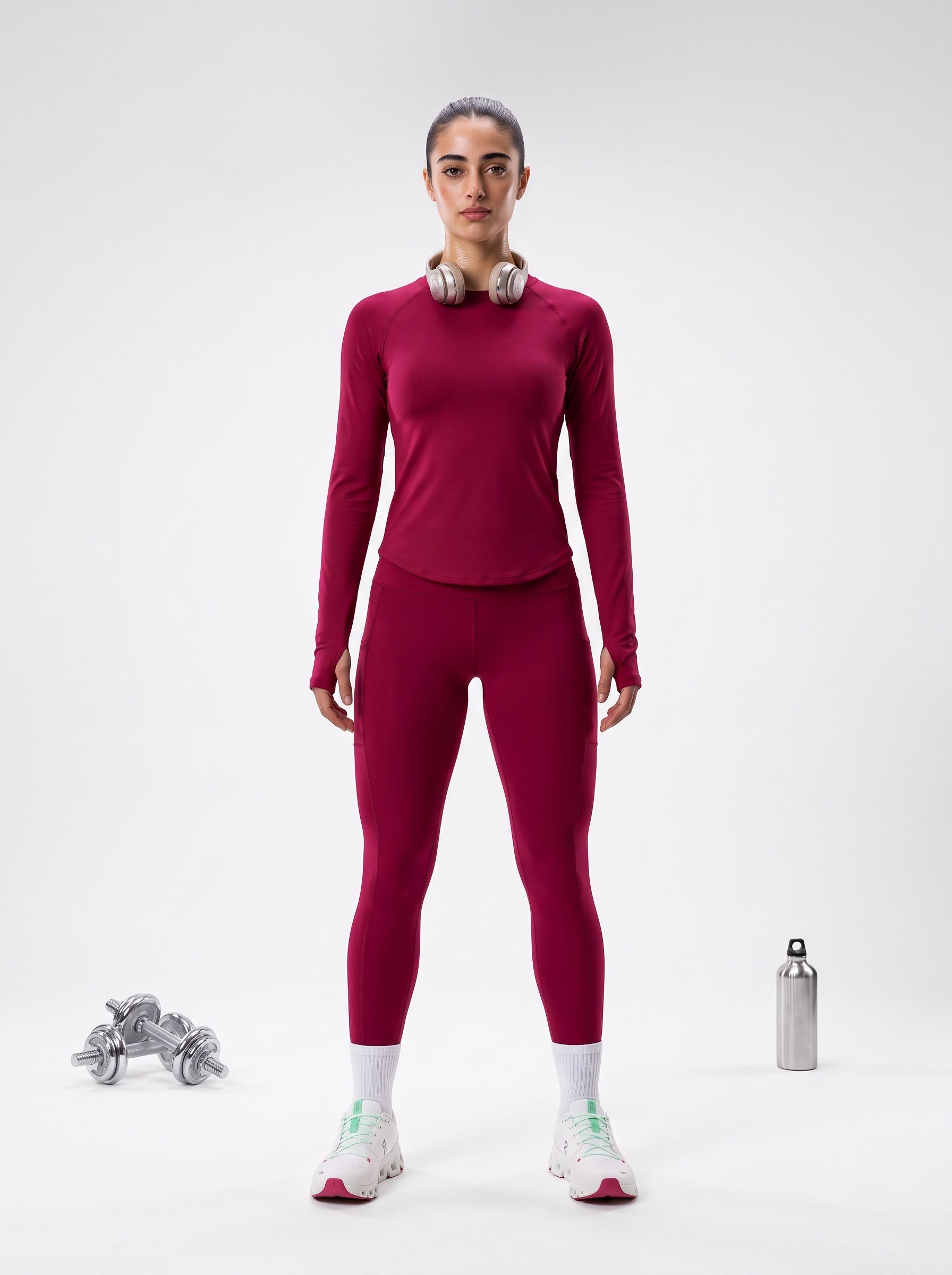 Full Sleeves Top ( Crimson )
