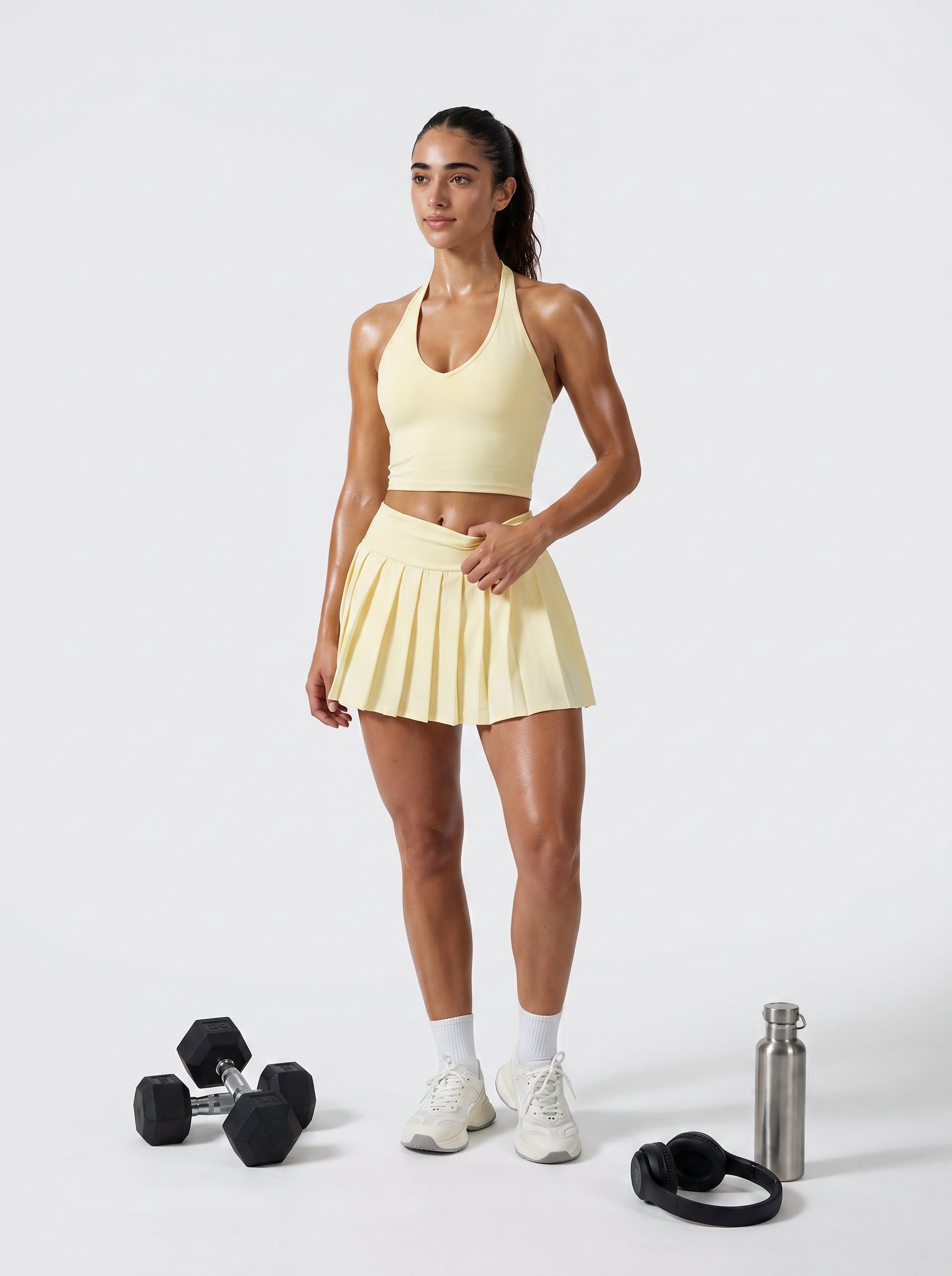 Butter Yellow Halter