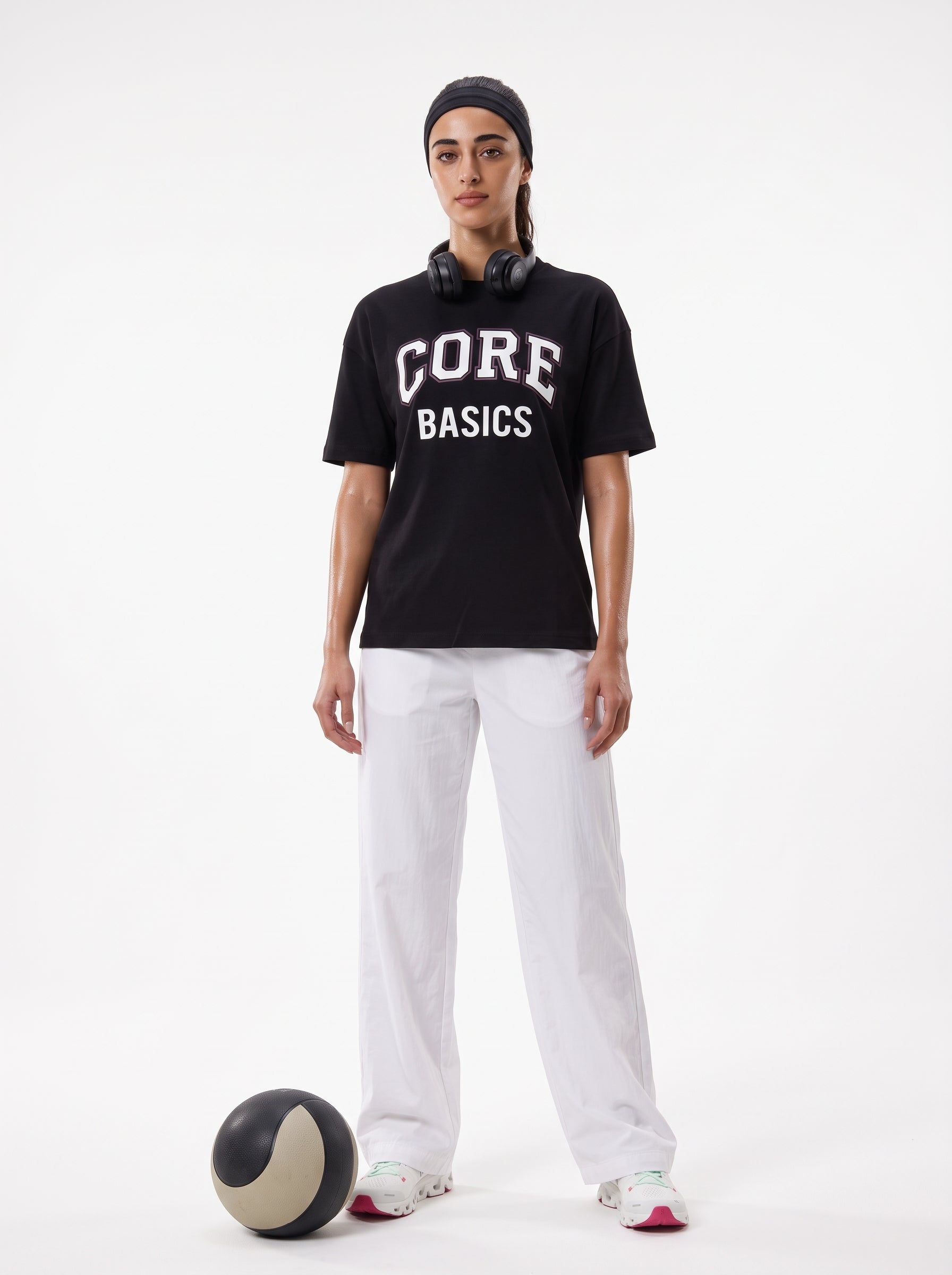 Black Core Short Sleeves Tee
