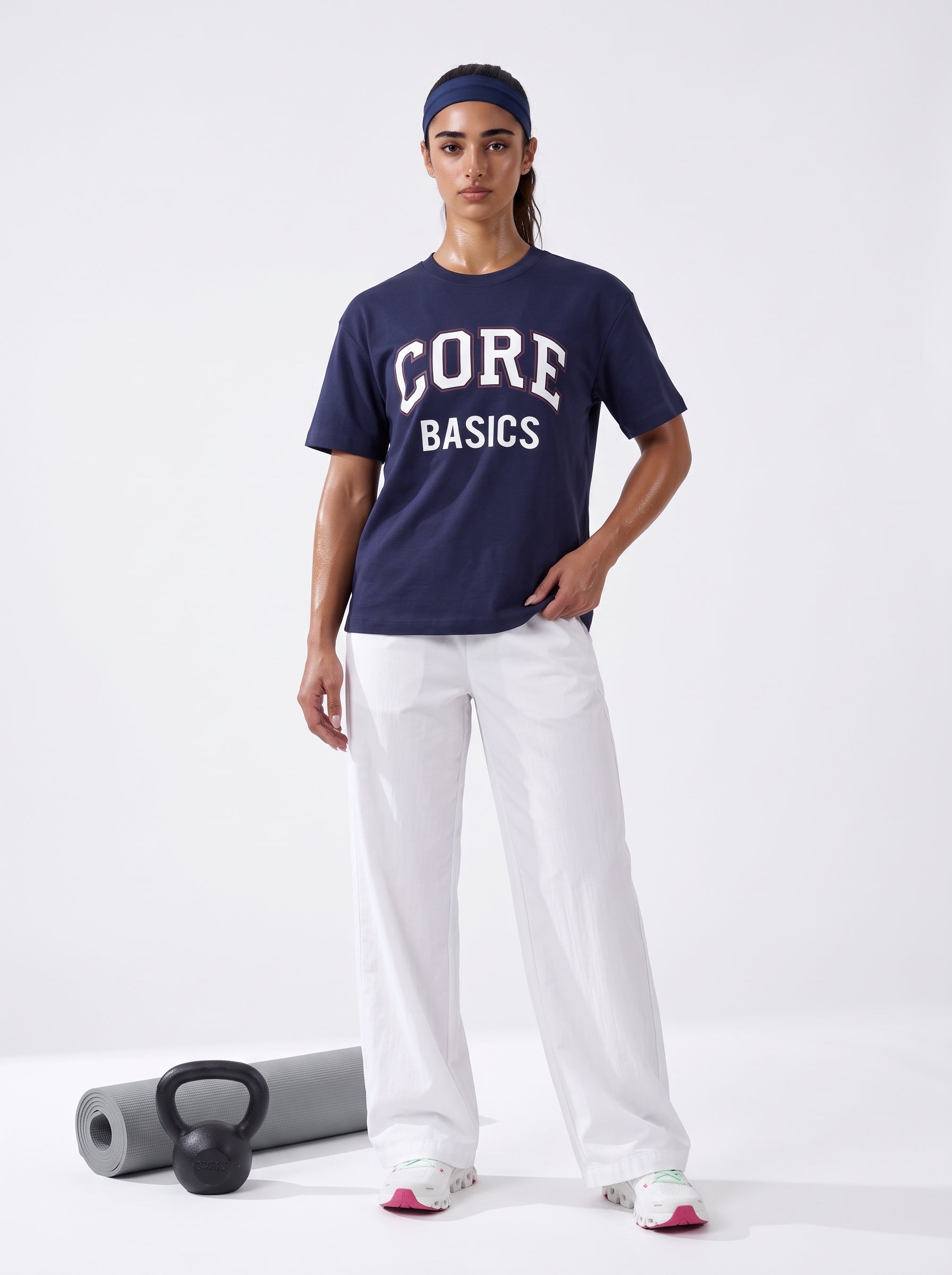 Navy Core Short Sleeves Tee