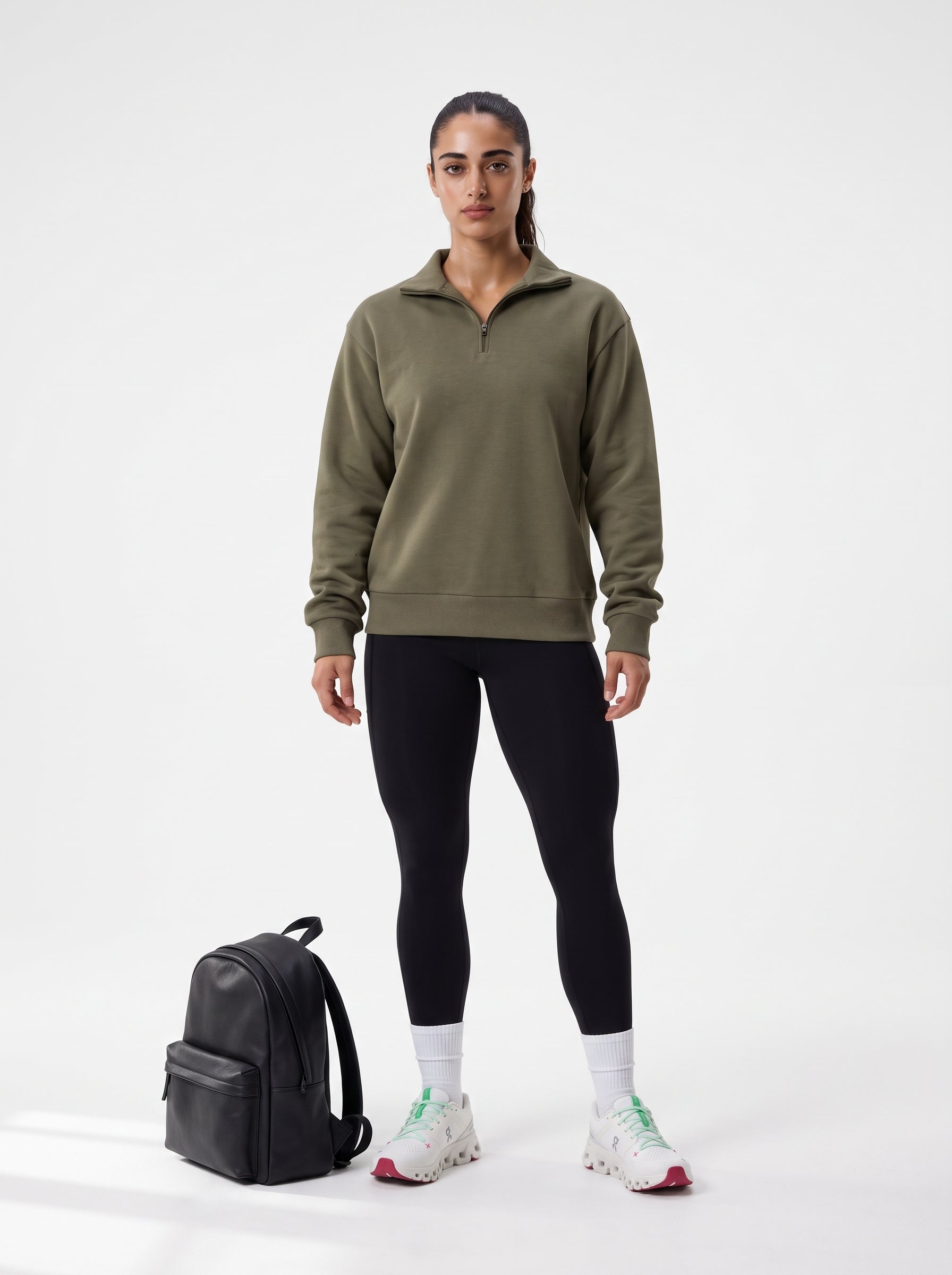 Olive Crew Neck