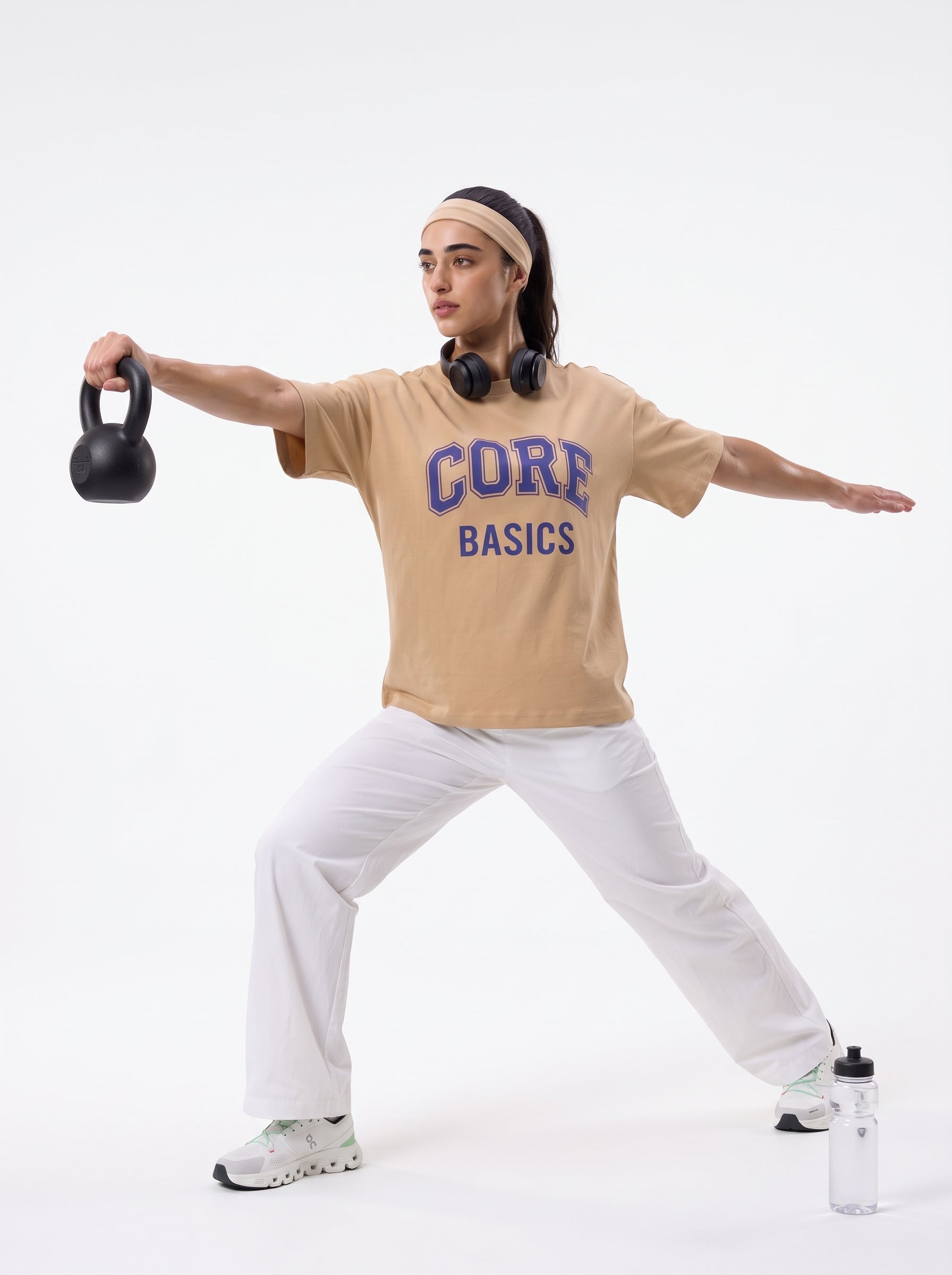 Taupe Core Short Sleeves Tee