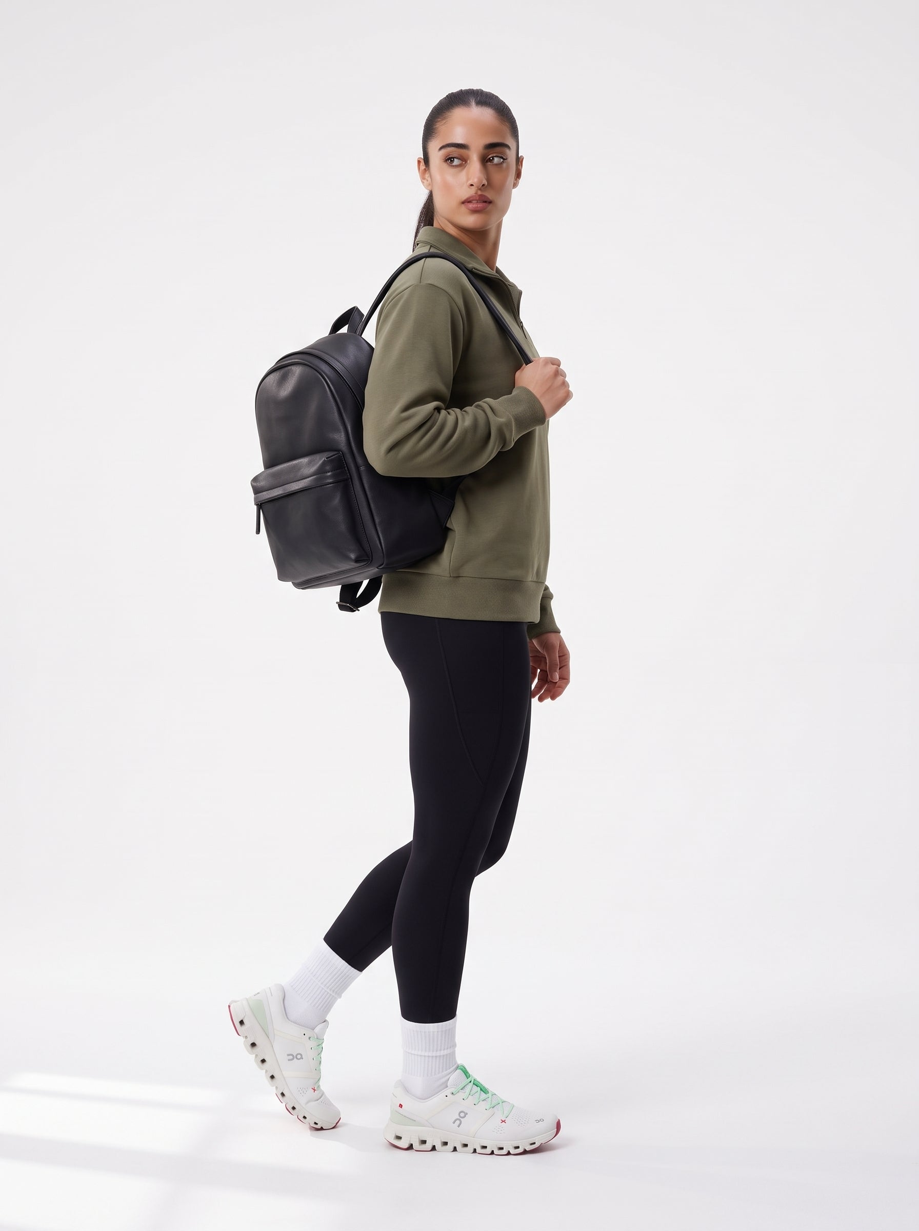 Olive Crew Neck