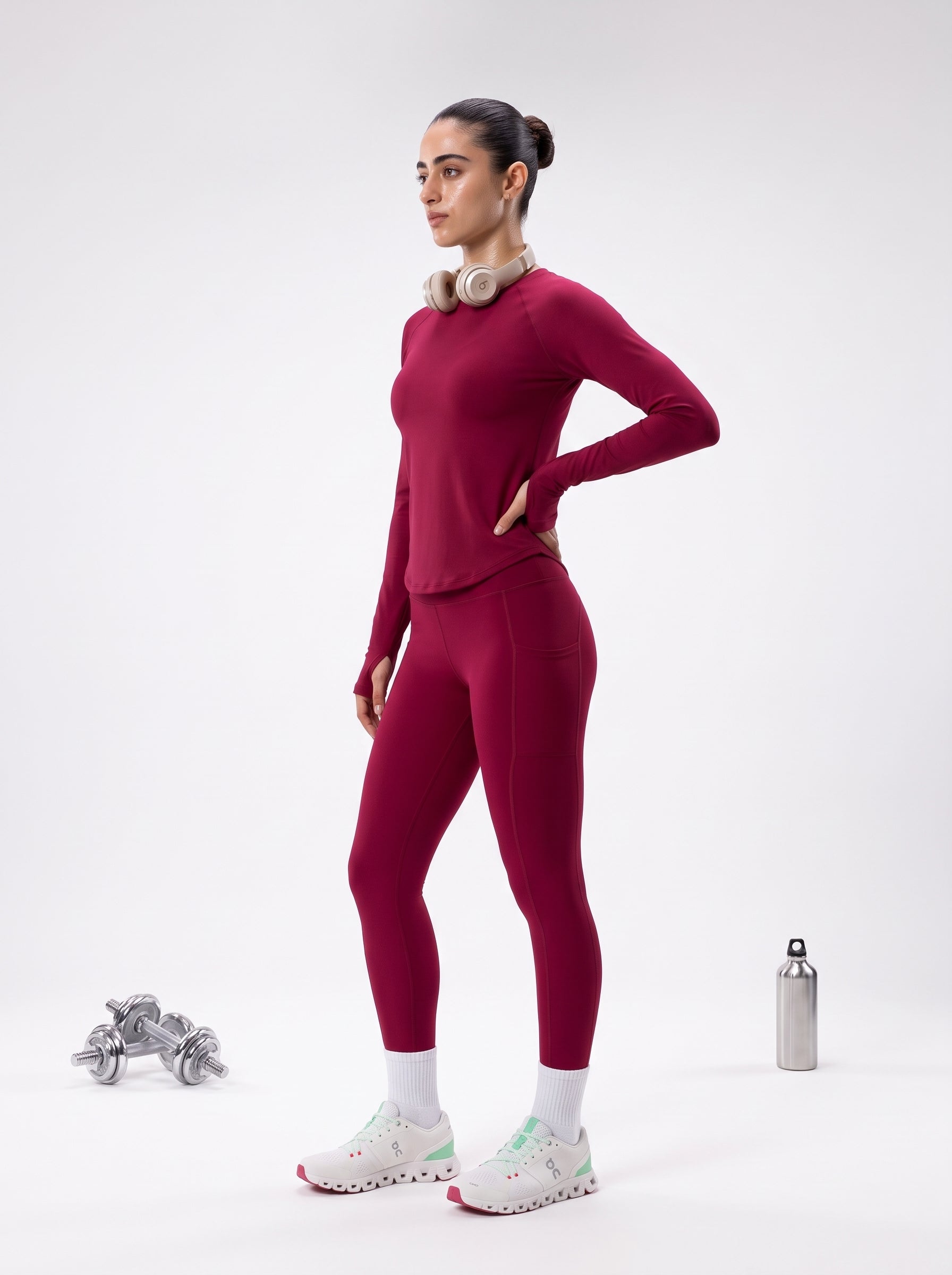 Full Sleeves Top ( Crimson )