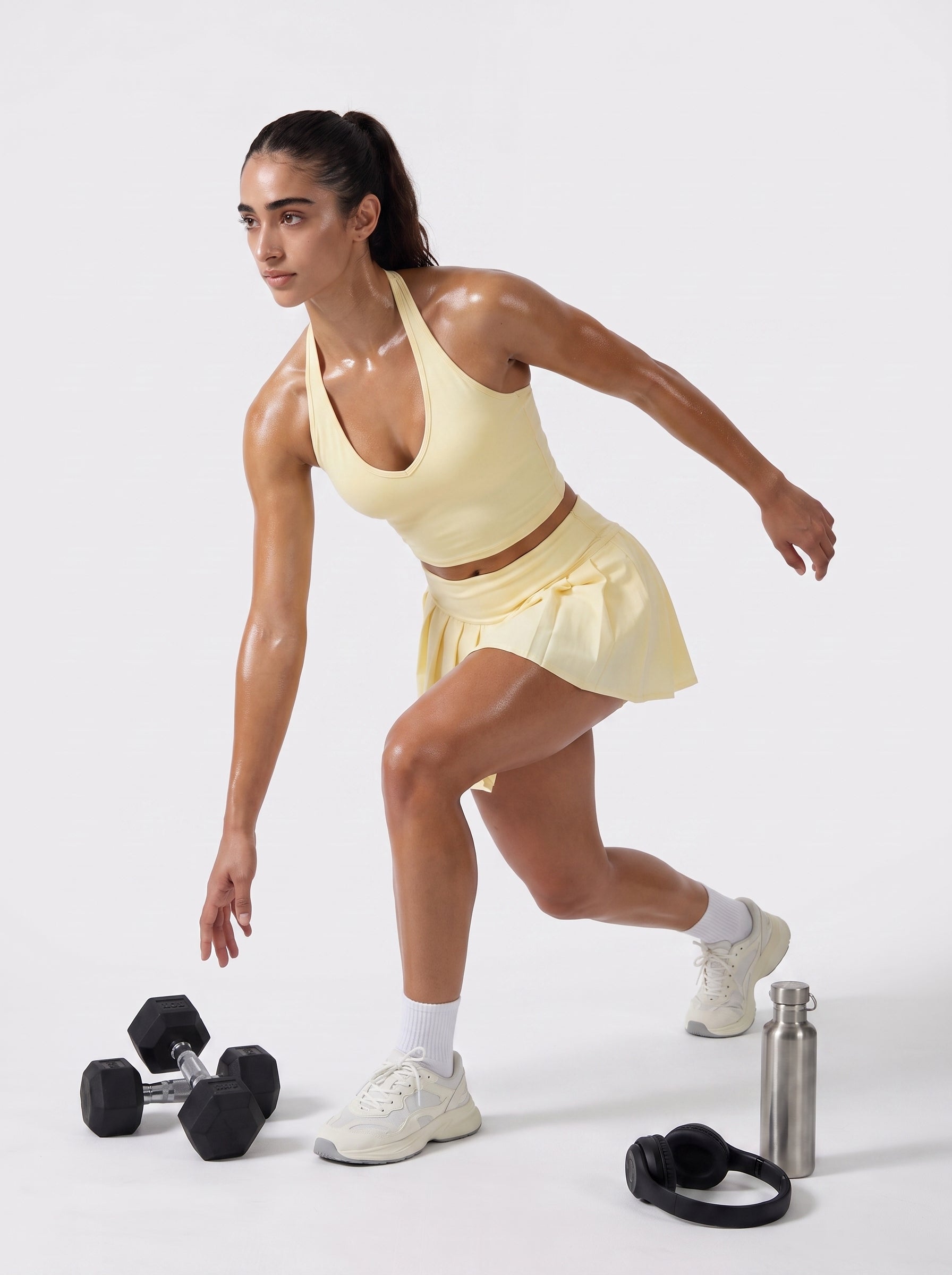 Butter Yellow Halter