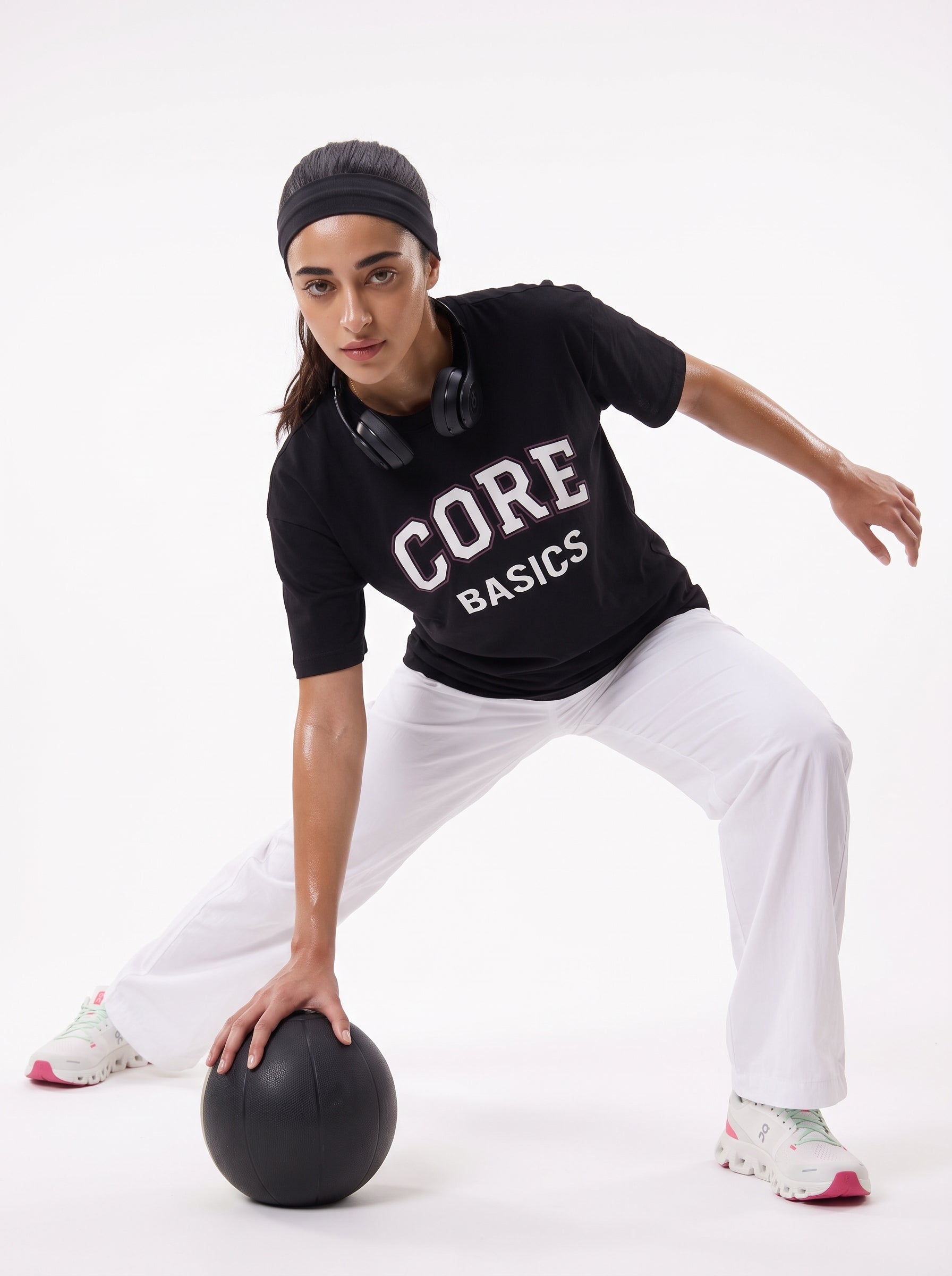 Black Core Short Sleeves Tee