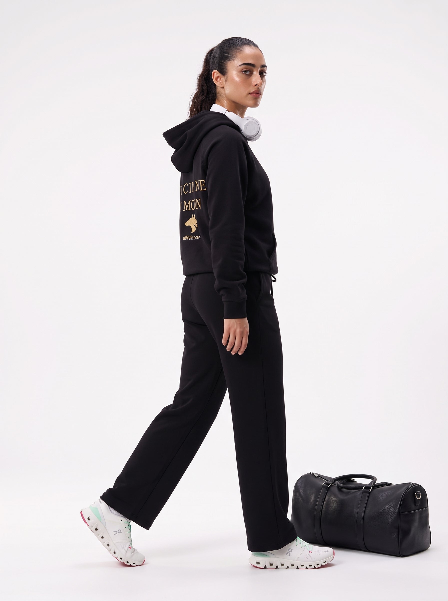Discipline in Motion Hoodie ( Black )