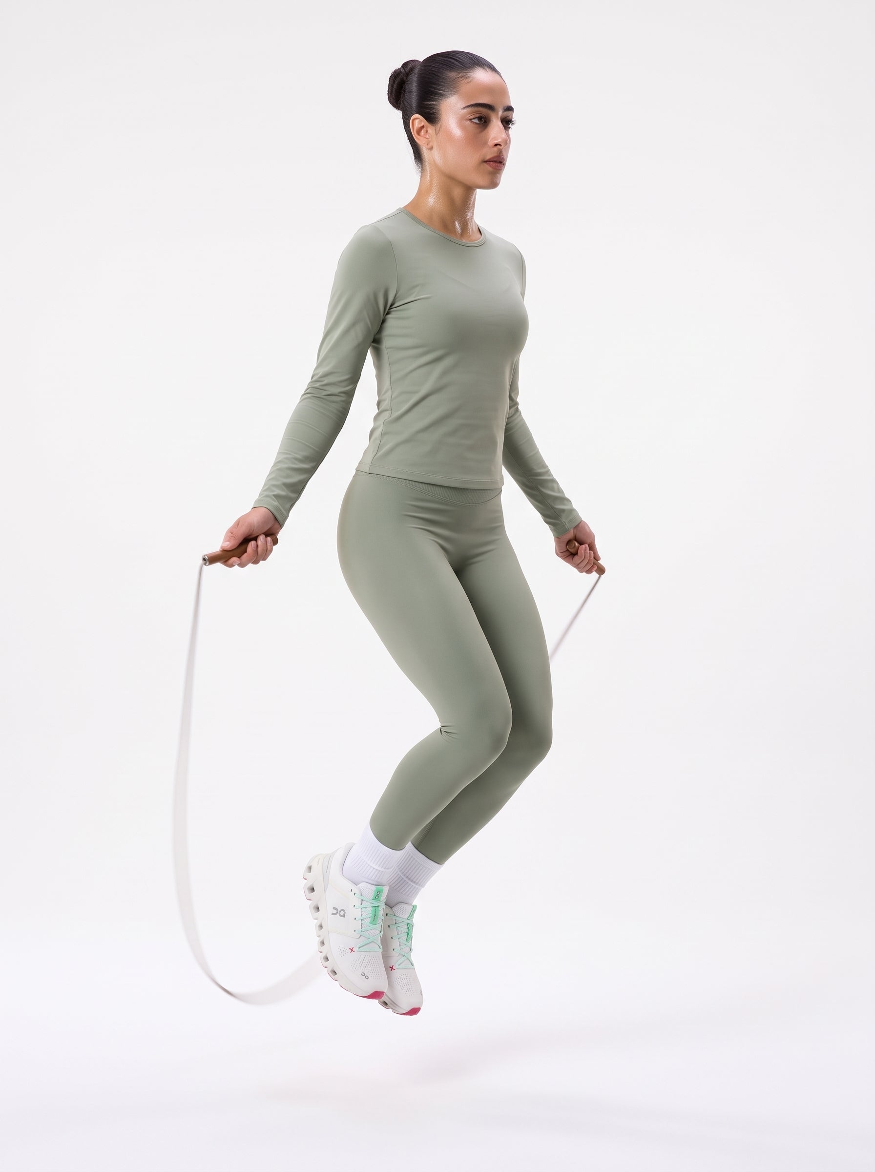 Full Sleeves Top ( Sage Green )