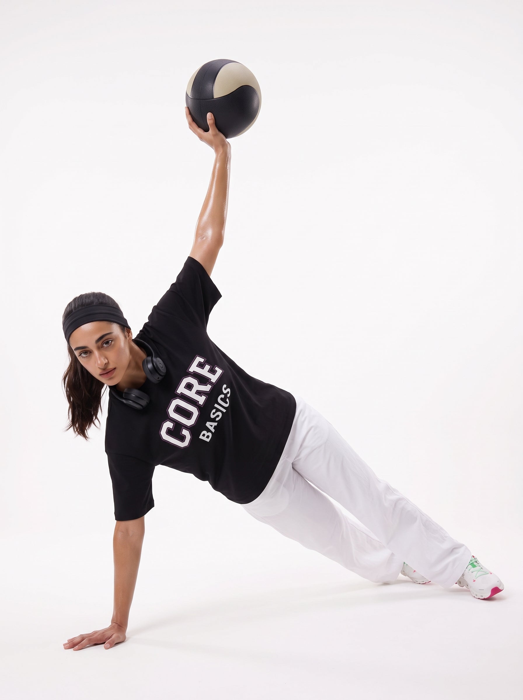 Black Core Short Sleeves Tee