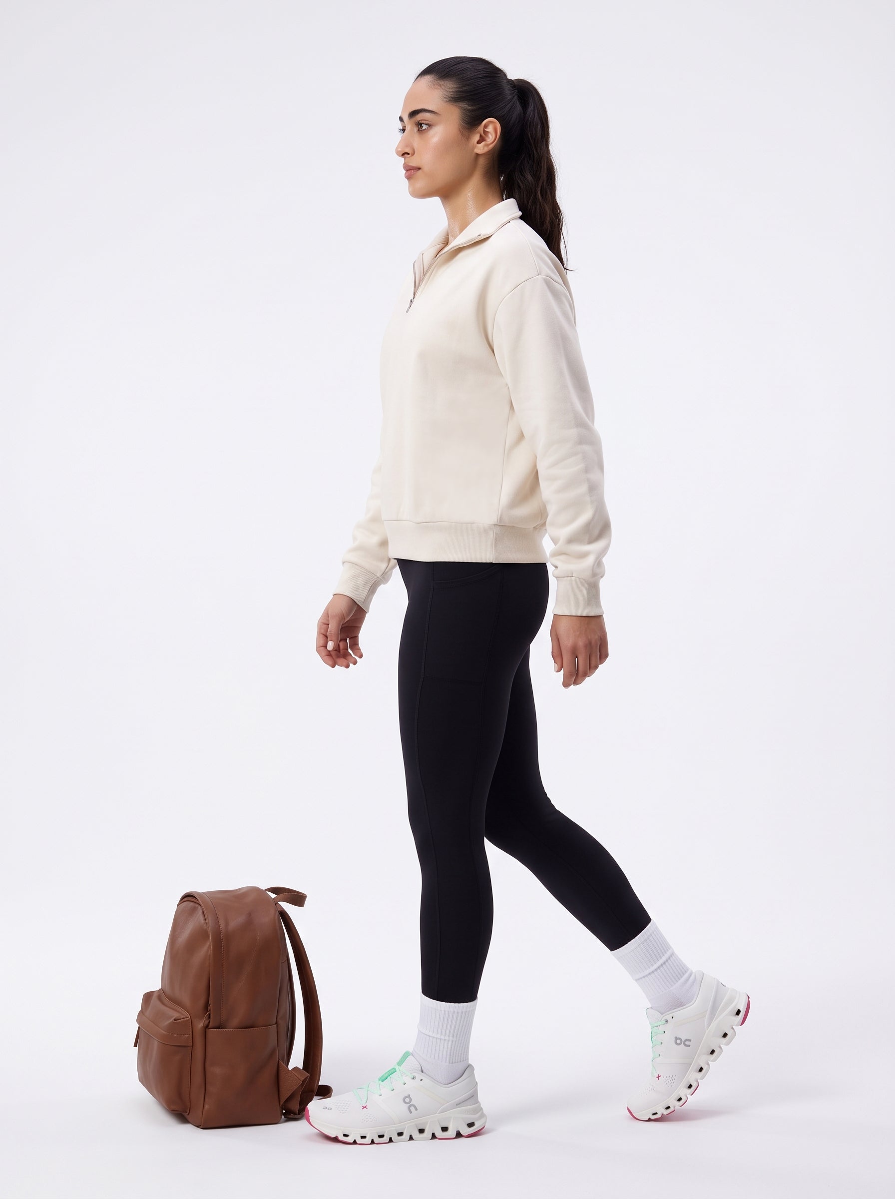 Ivory Crew Neck