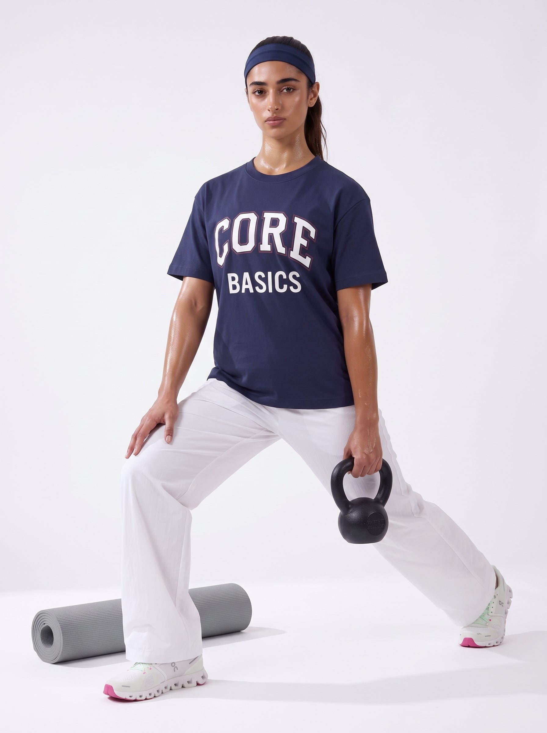 Navy Core Short Sleeves Tee