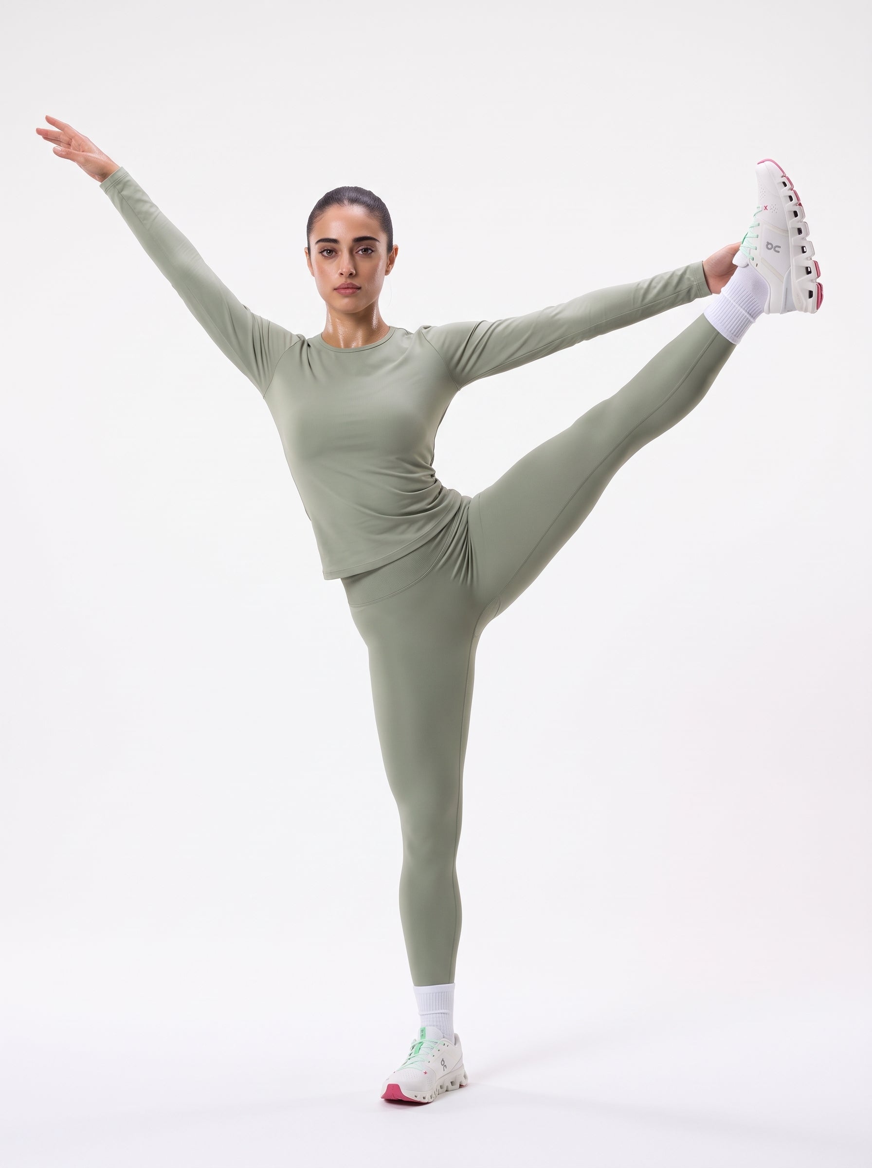Full Sleeves Top ( Sage Green )