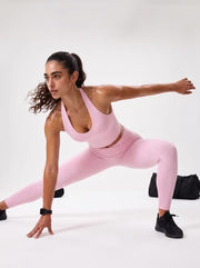 Baby Pink Curve Leggings