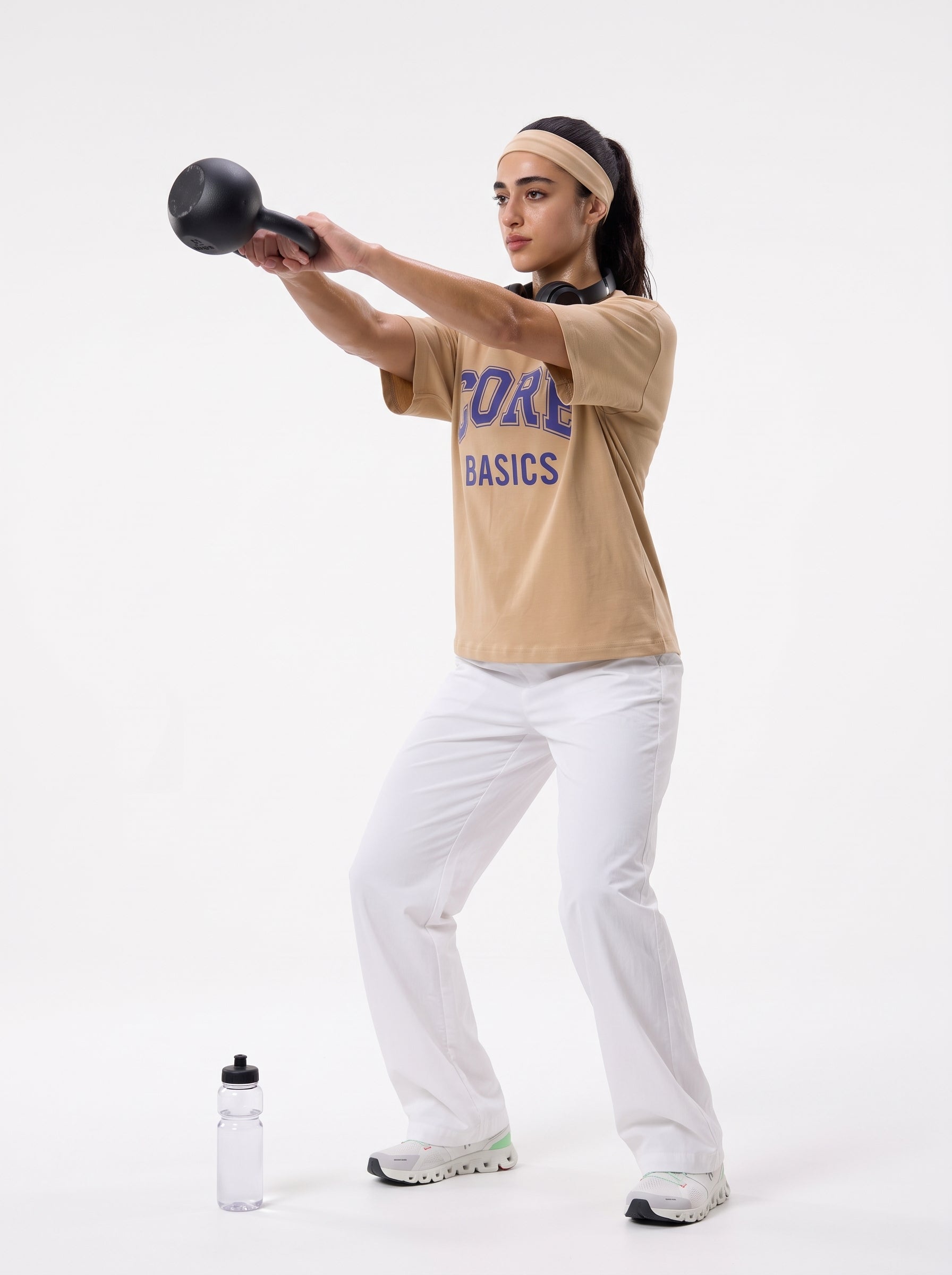 Taupe Core Short Sleeves Tee