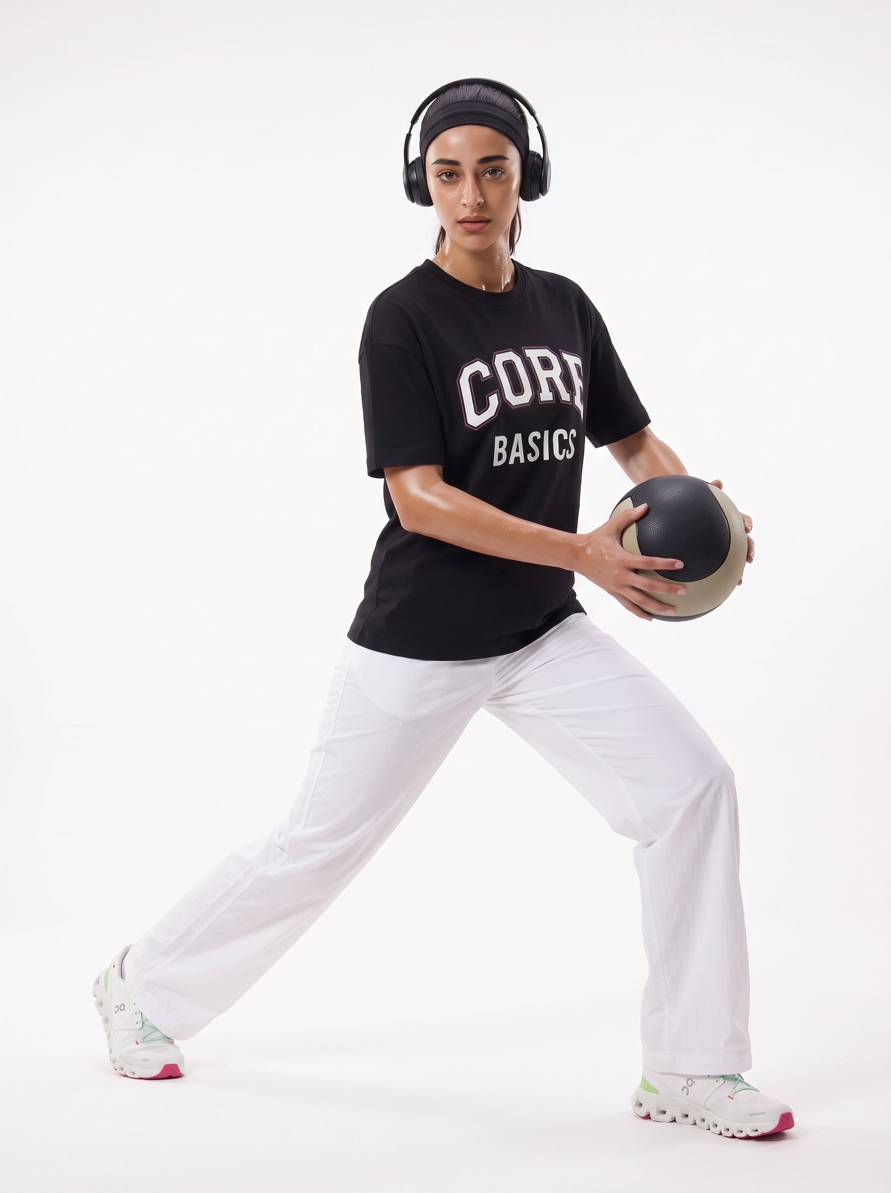 Black Core Short Sleeves Tee