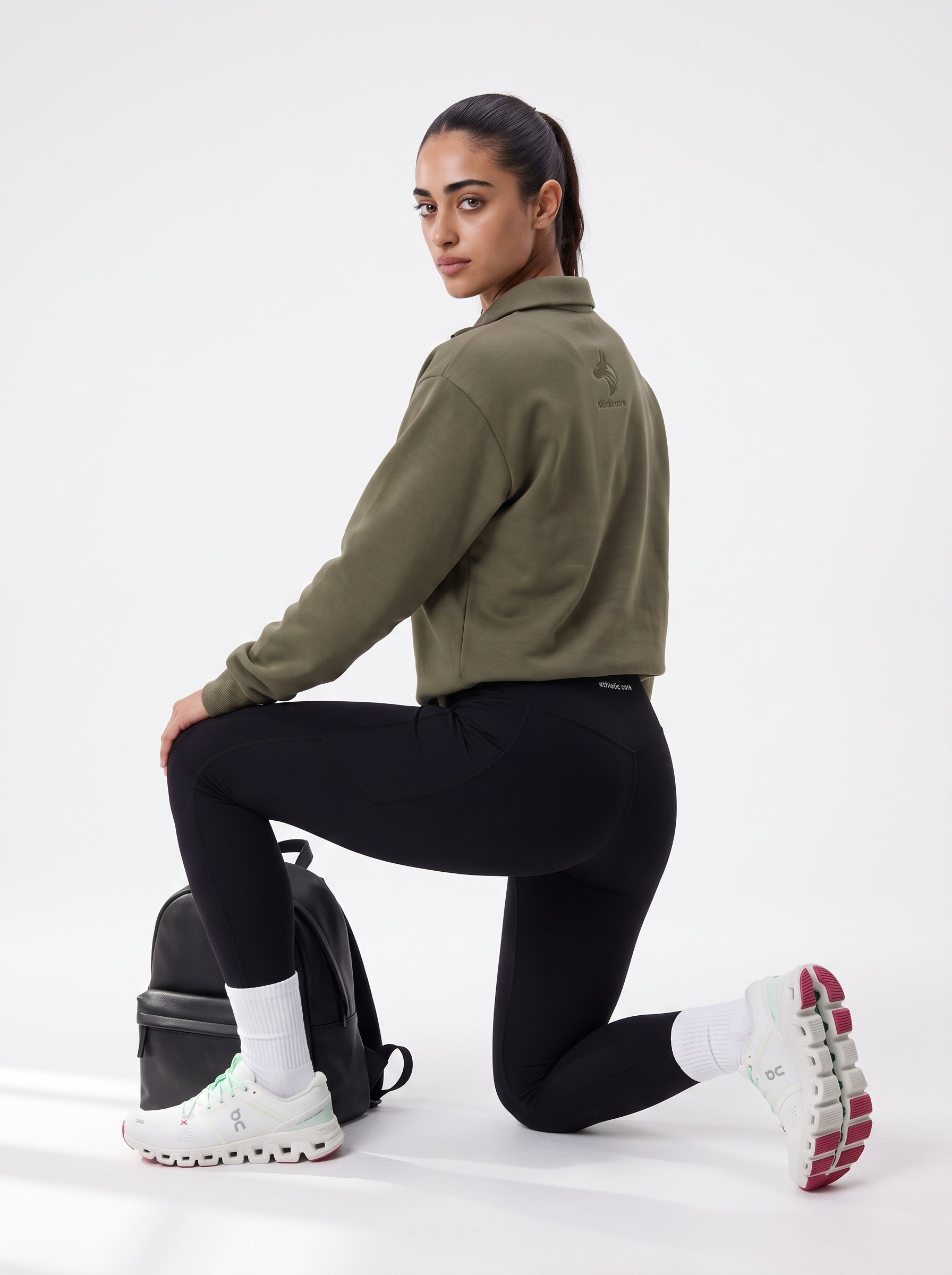 Olive Crew Neck
