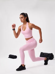 Baby Pink Curve Leggings