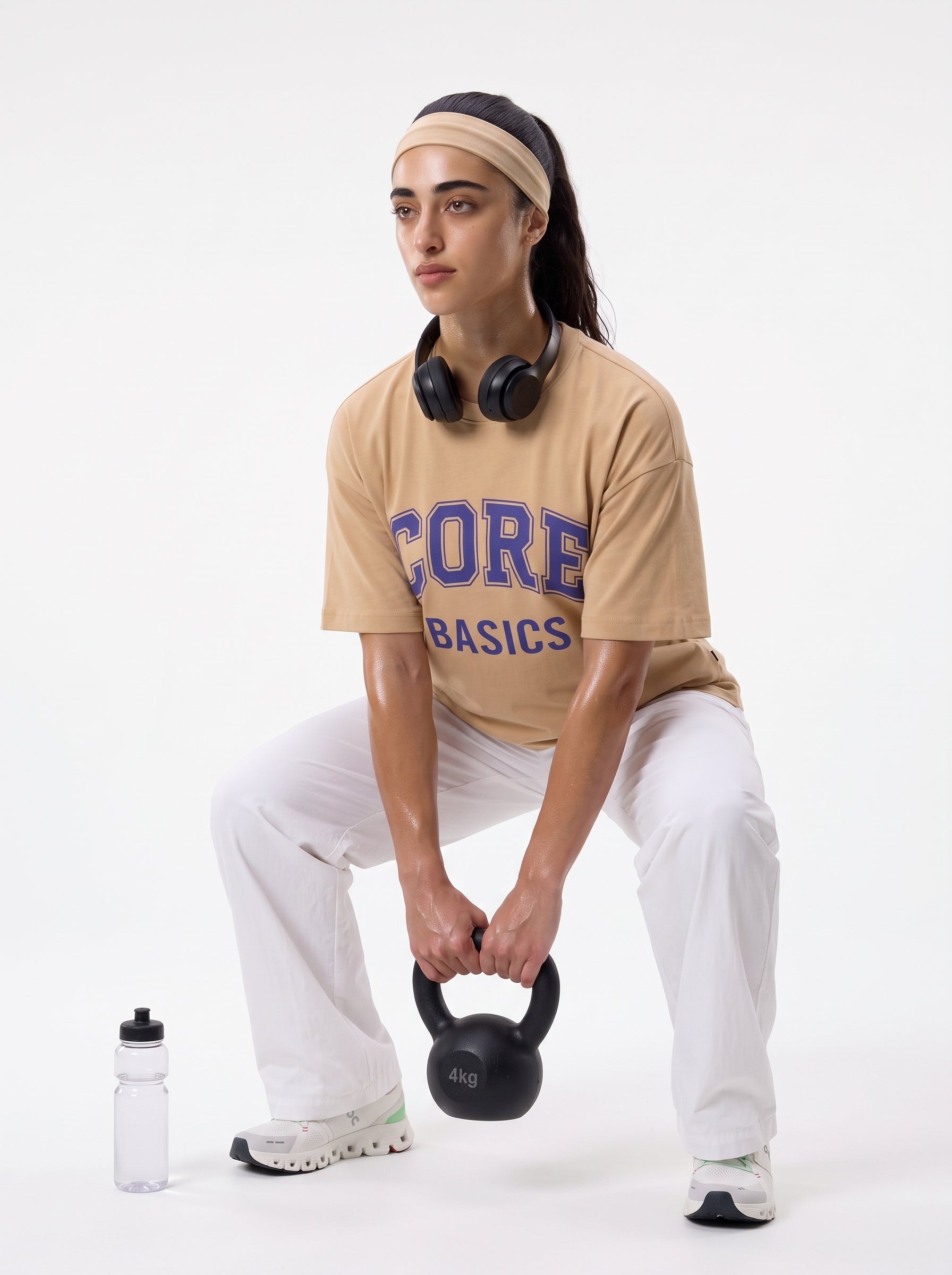 Taupe Core Short Sleeves Tee