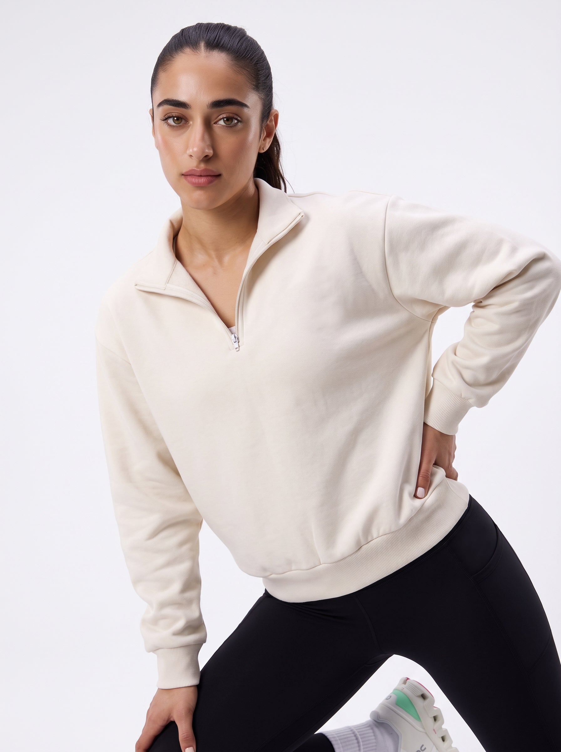 Ivory Crew Neck