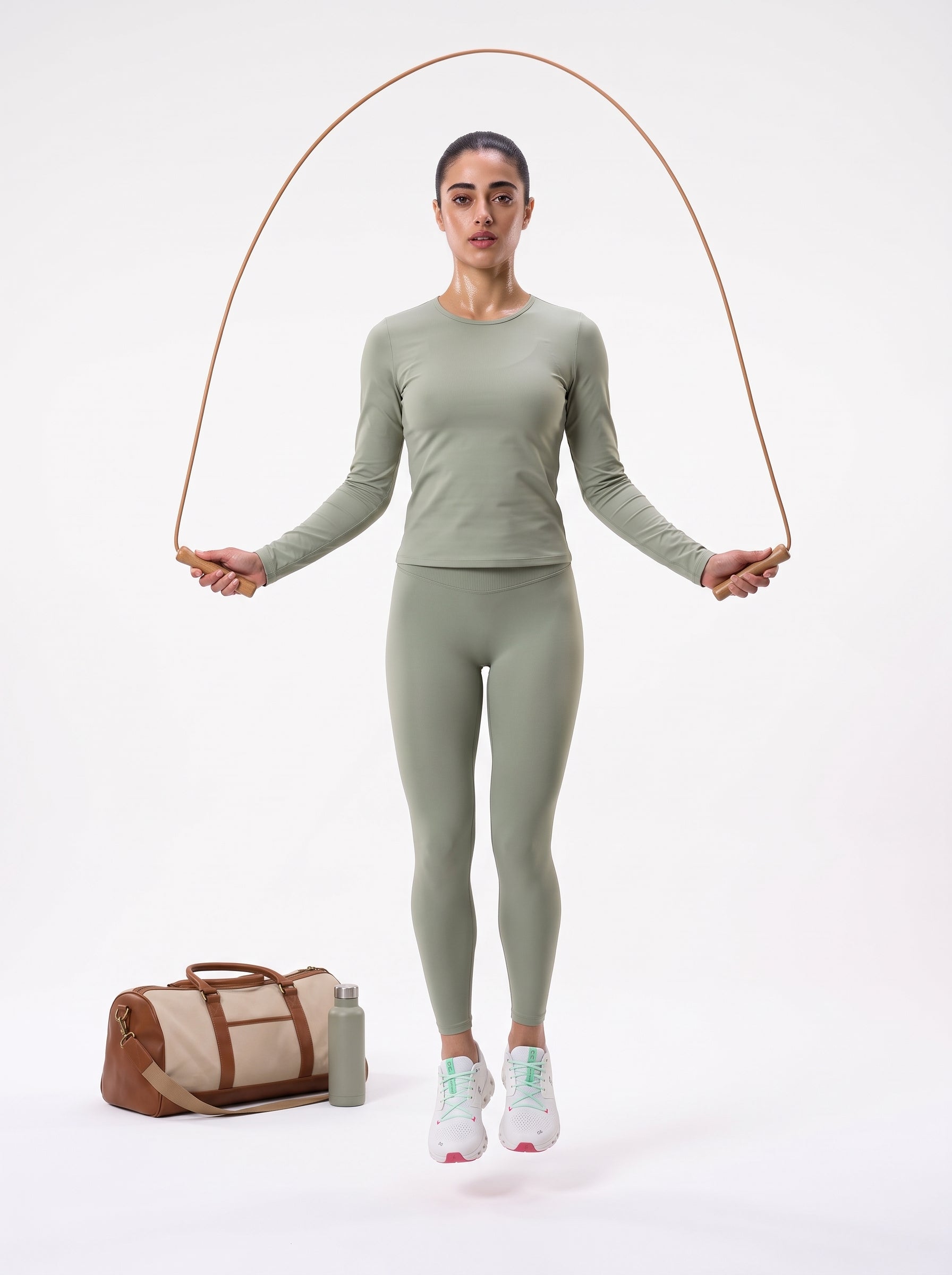 Full Sleeves Top ( Sage Green )