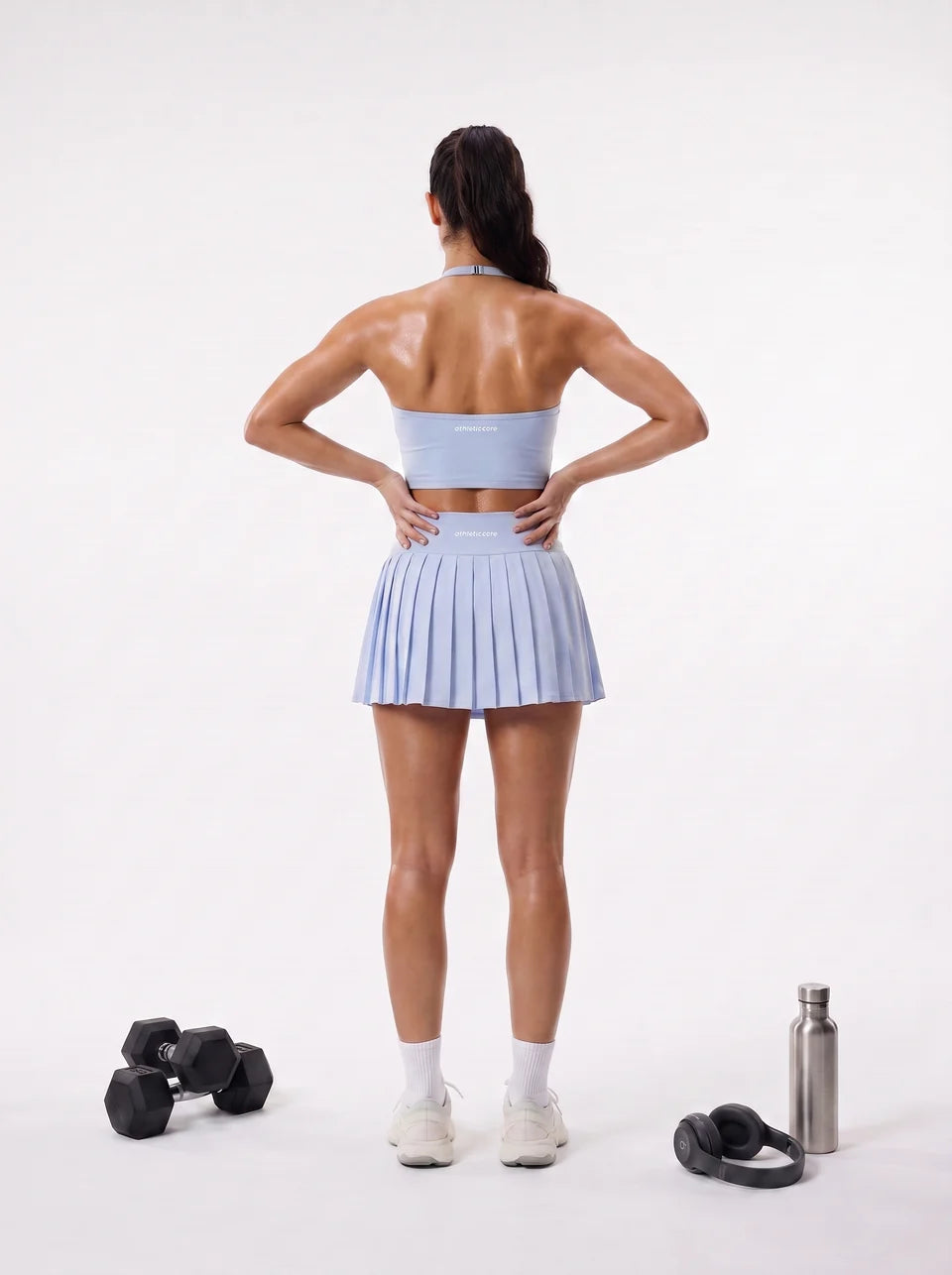 Ice Blue Skort