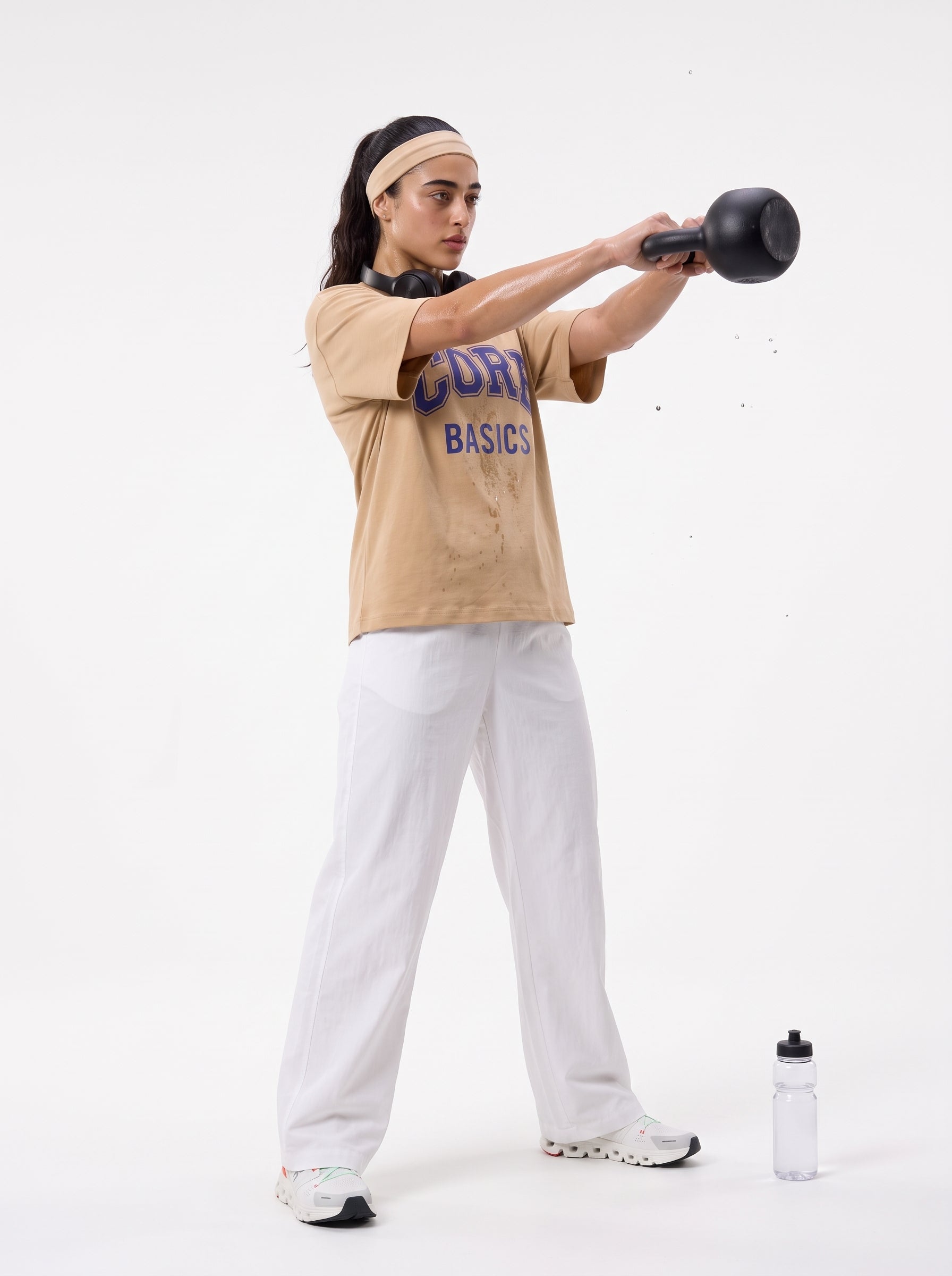 Taupe Core Short Sleeves Tee