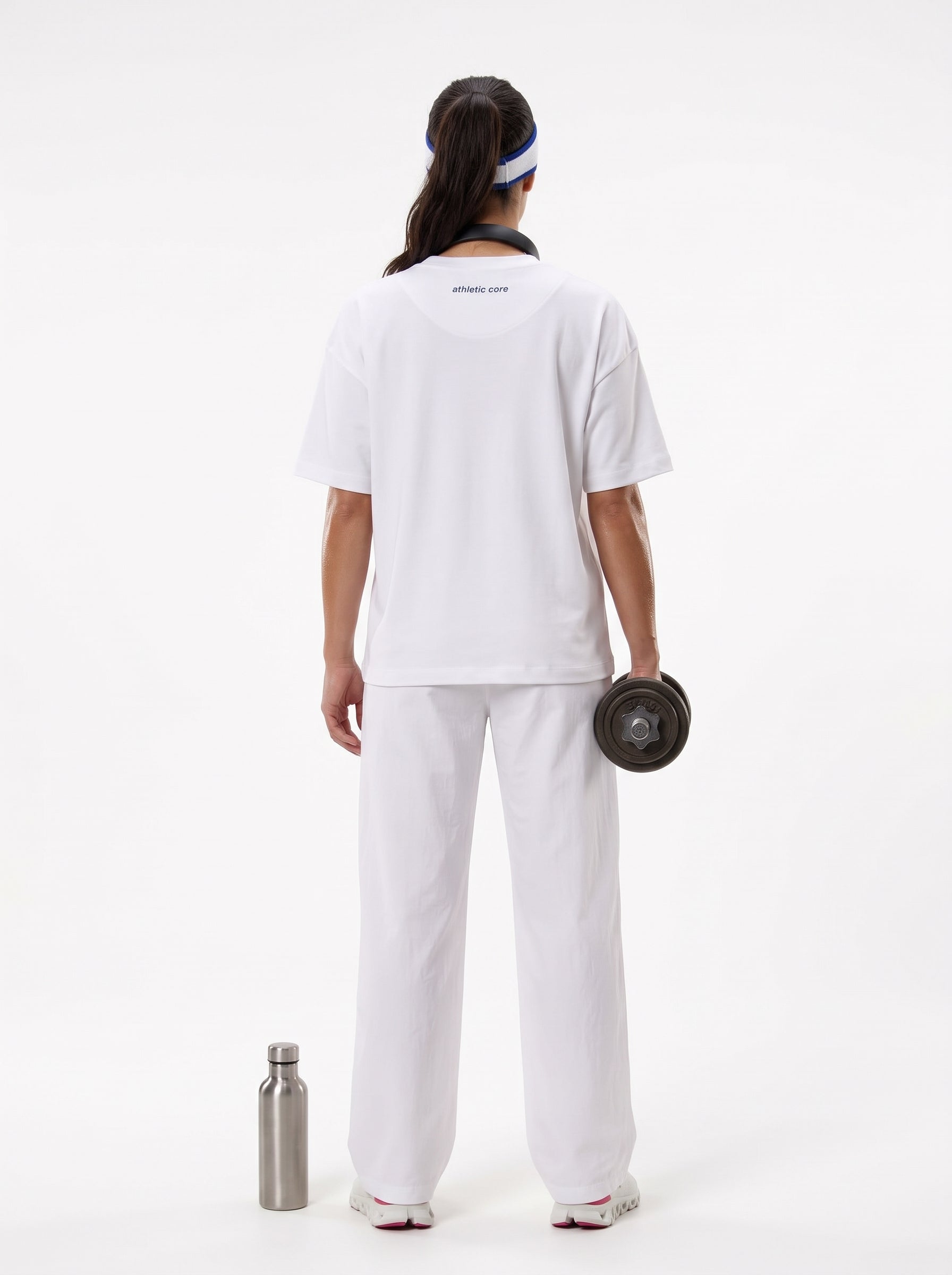 White Core Short Sleeves Tee