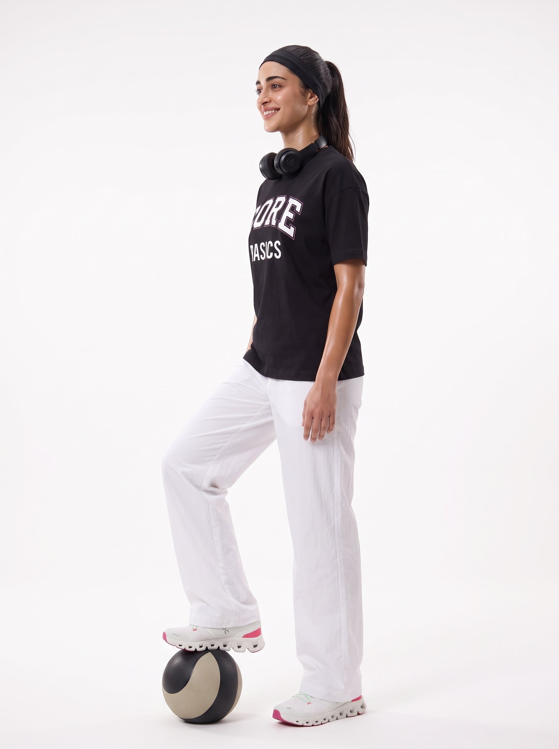 Black Core Short Sleeves Tee