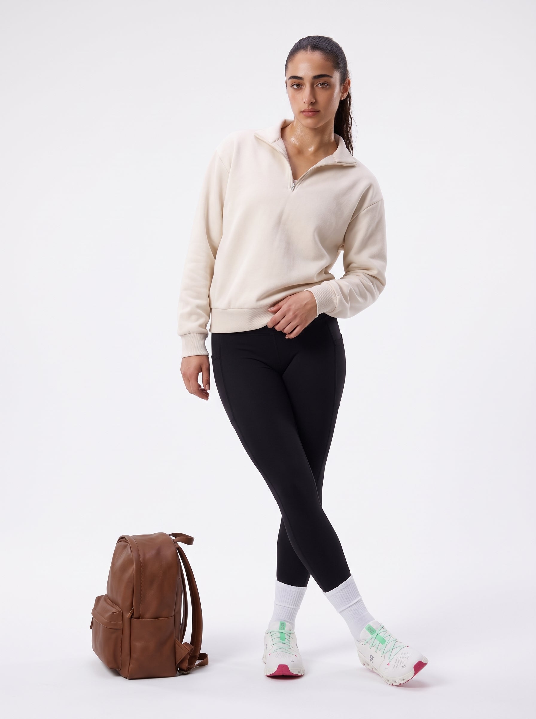 Ivory Crew Neck