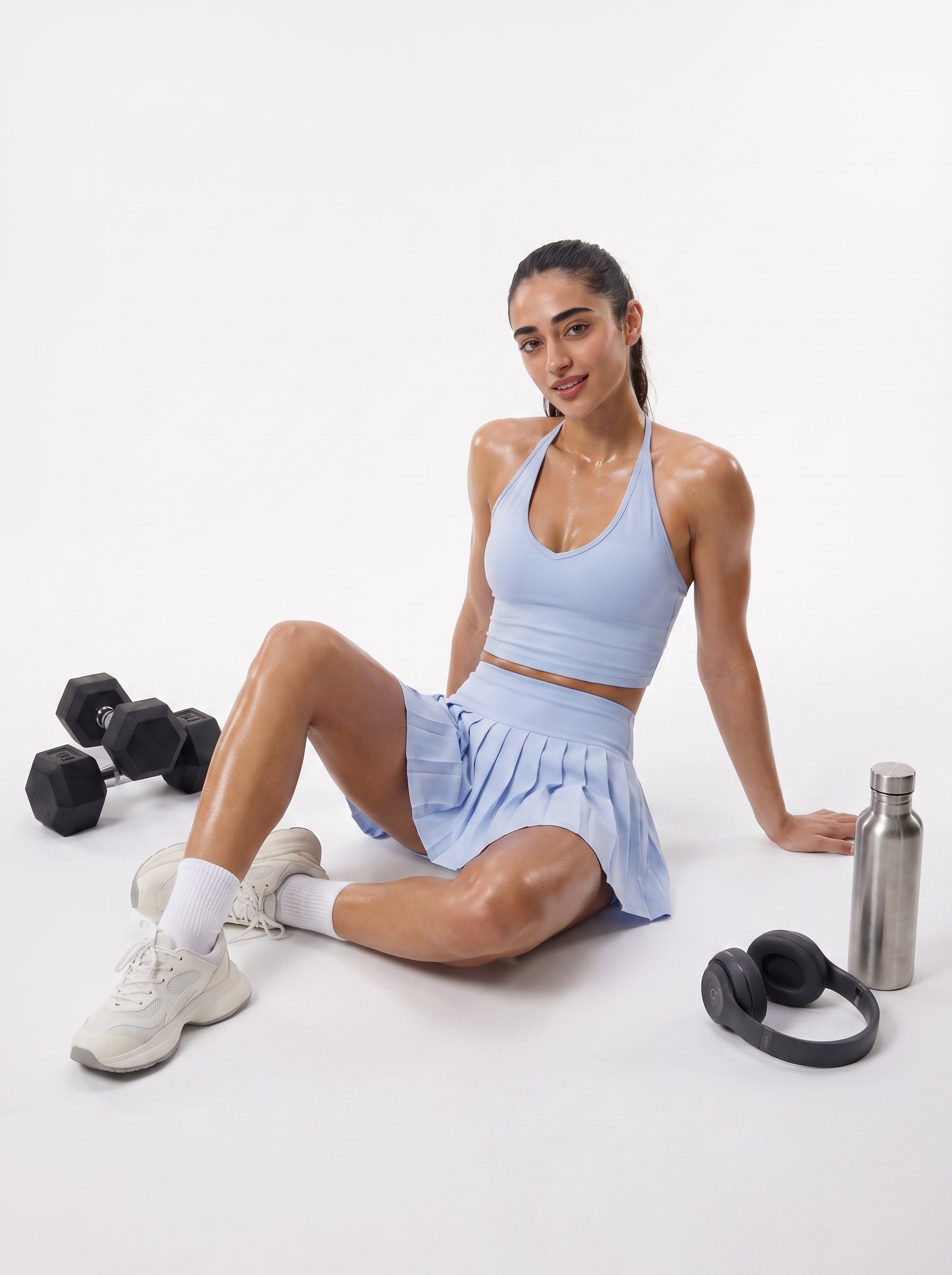 Ice Blue Halter