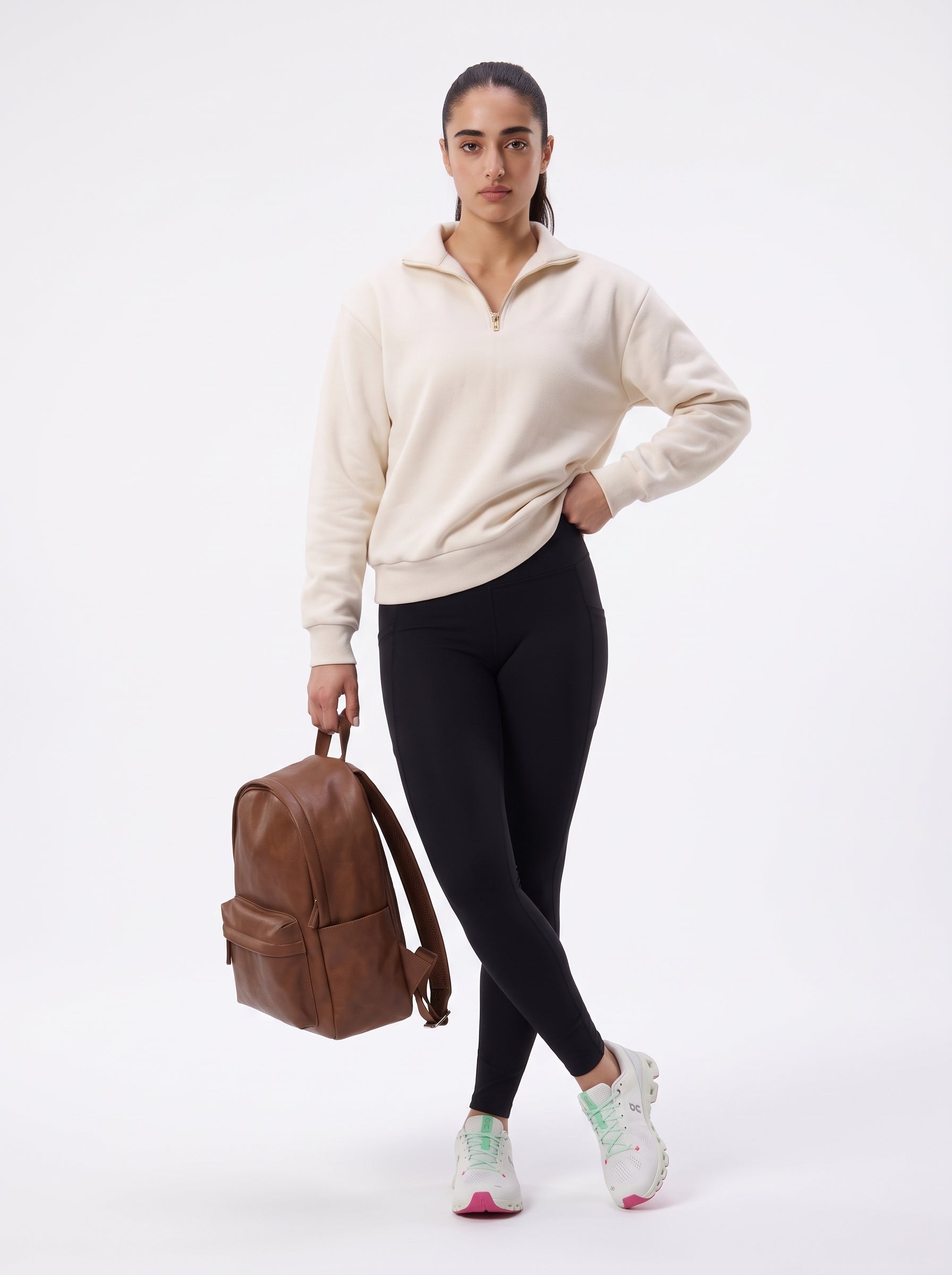 Ivory Crew Neck