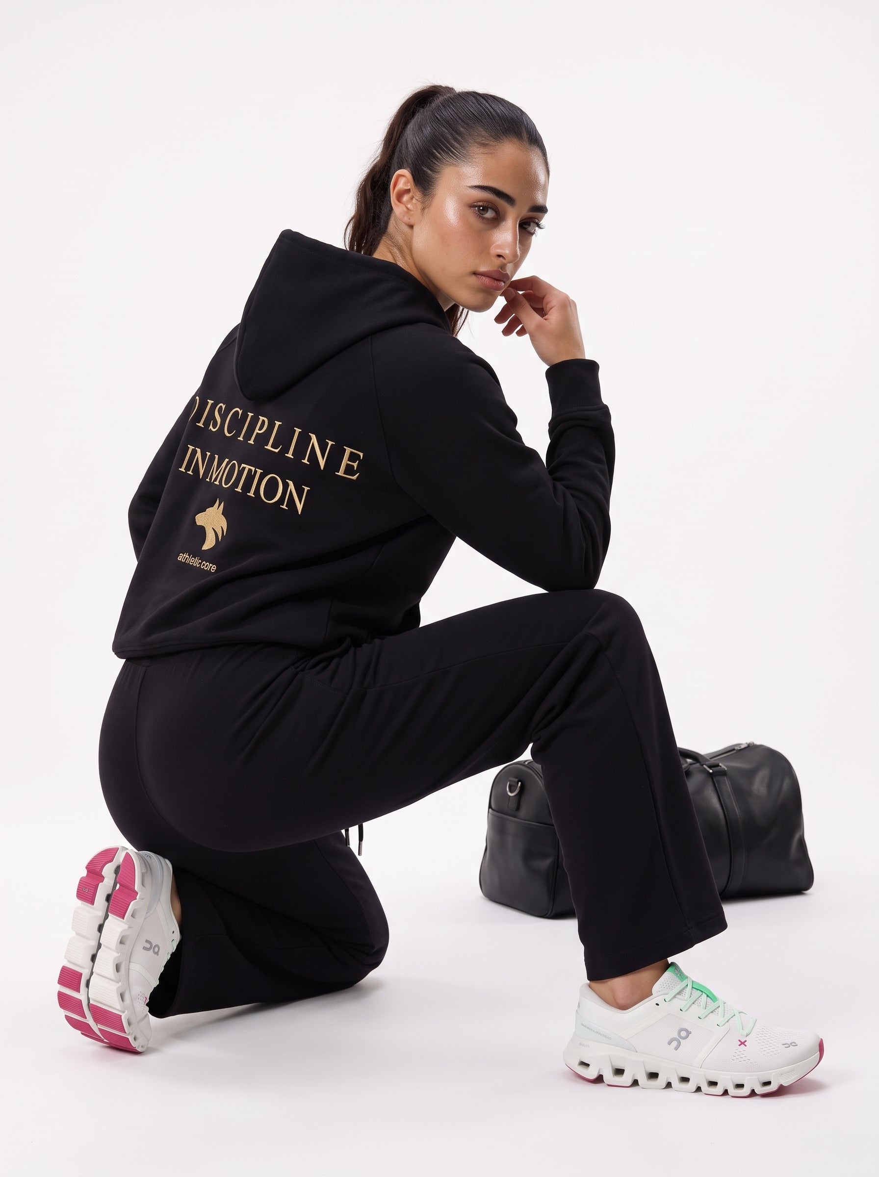 Discipline in Motion Hoodie ( Black )