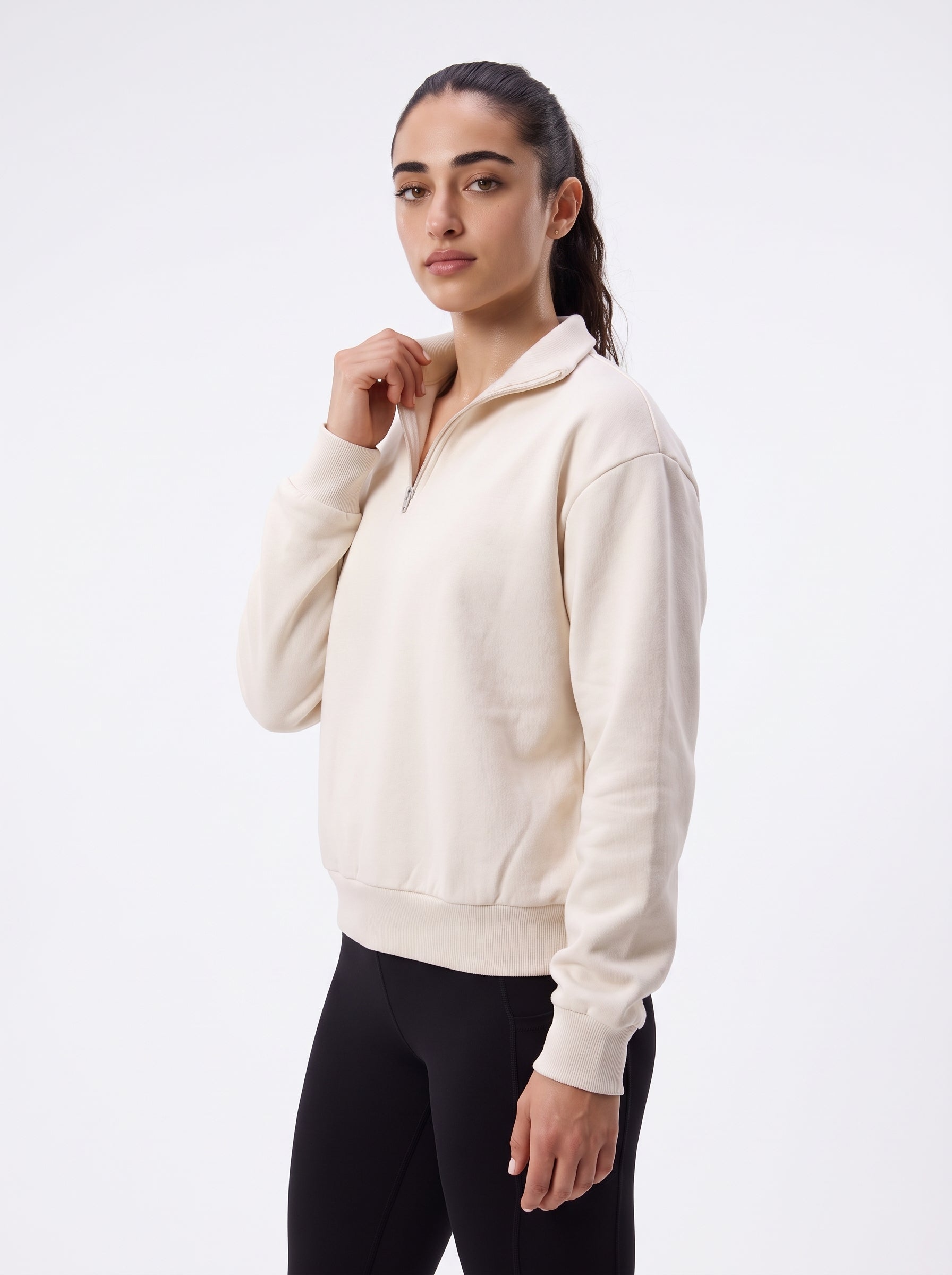 Ivory Crew Neck
