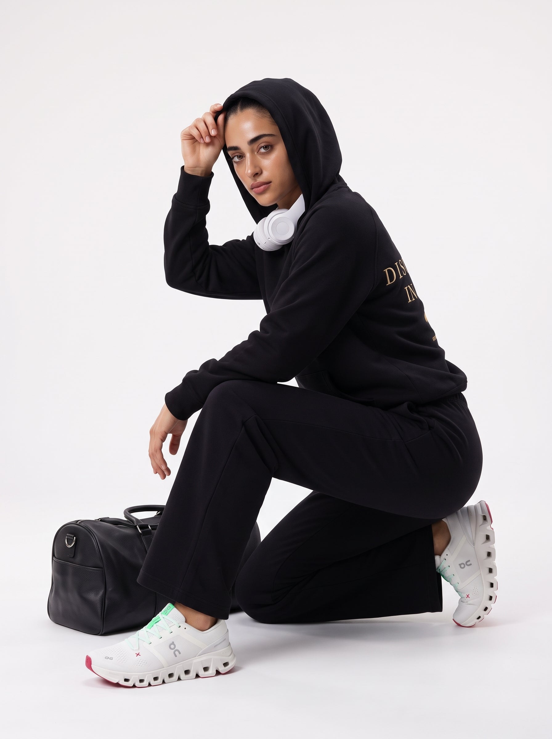 Discipline in Motion Hoodie ( Black )