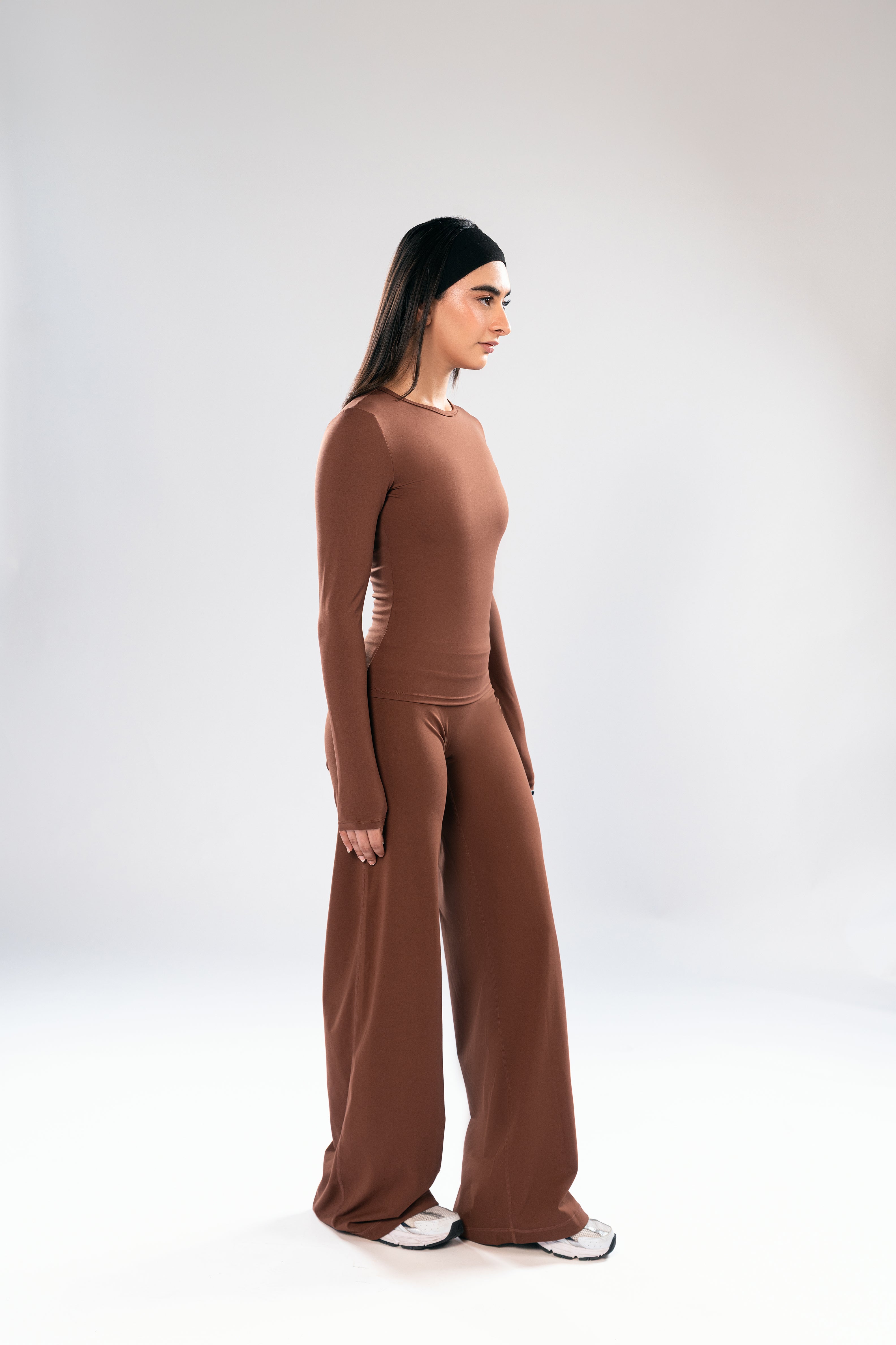 Full Sleeves Top ( Brown )